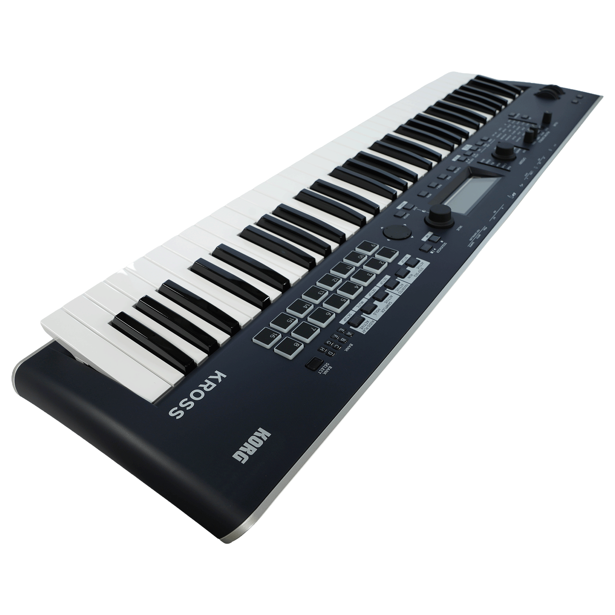 KORG 最初の一台はこれ！シンセサイザー・ワークステーション【KROSS 61-DB（Dark Blue）】