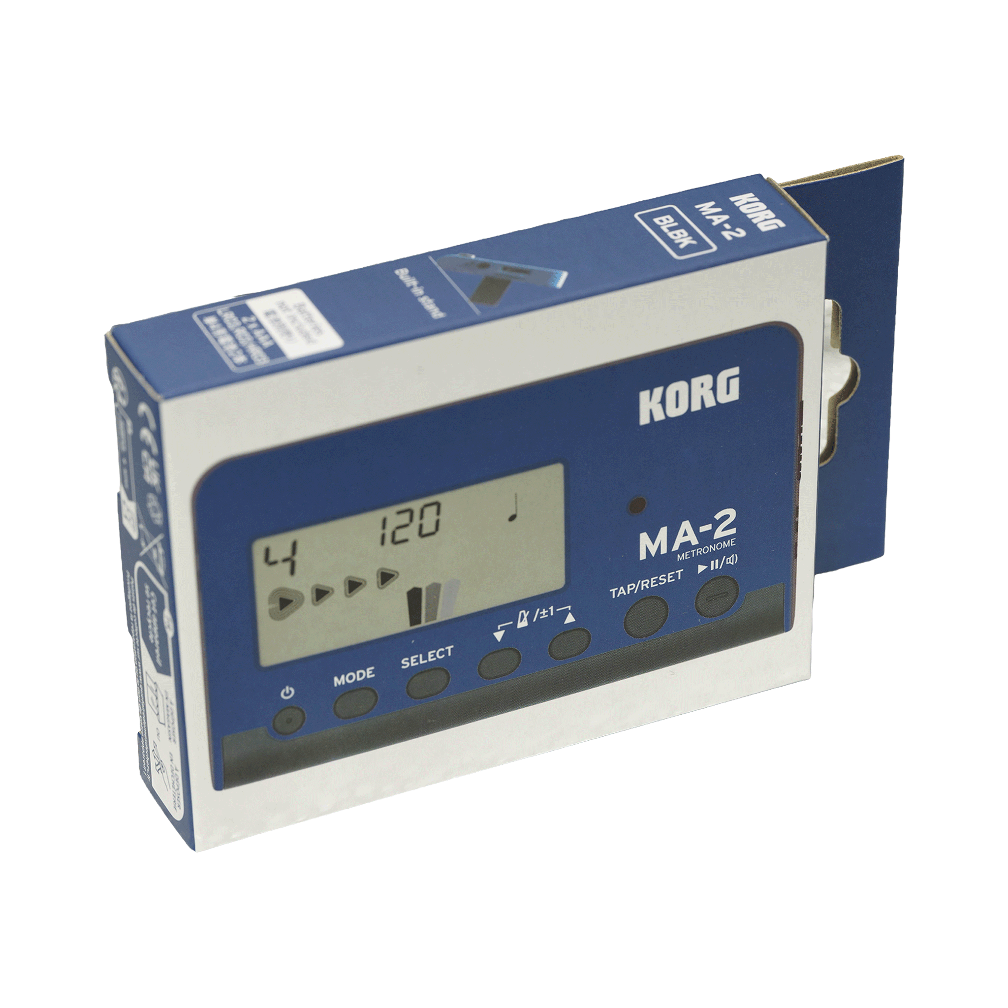 KORG ロングセラー・モデルの小型メトロノーム【KORG MA-2BLBK】
