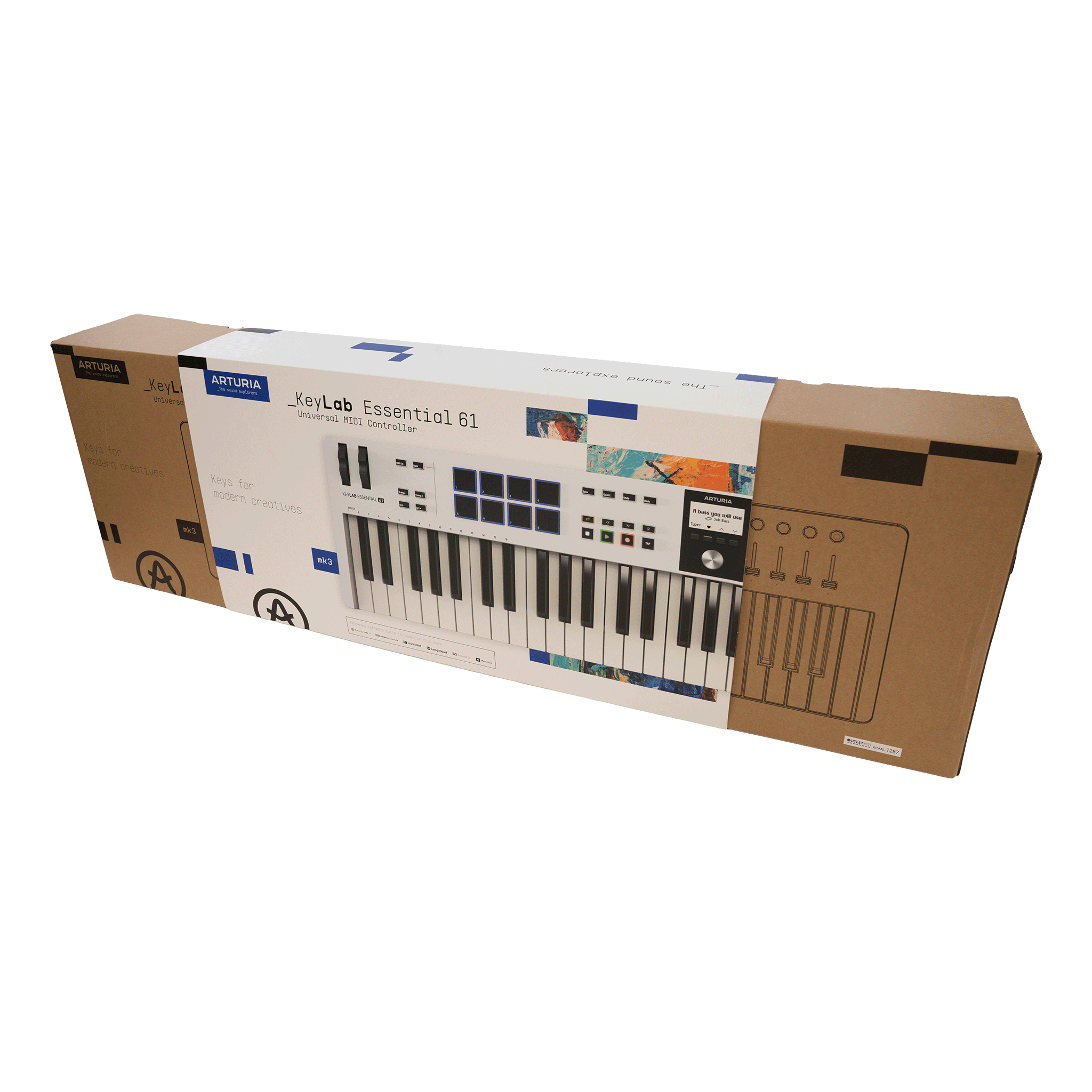 ARTURIA  MIDIコントローラー【KEYLAB ESSENTIAL 61 MK3】
