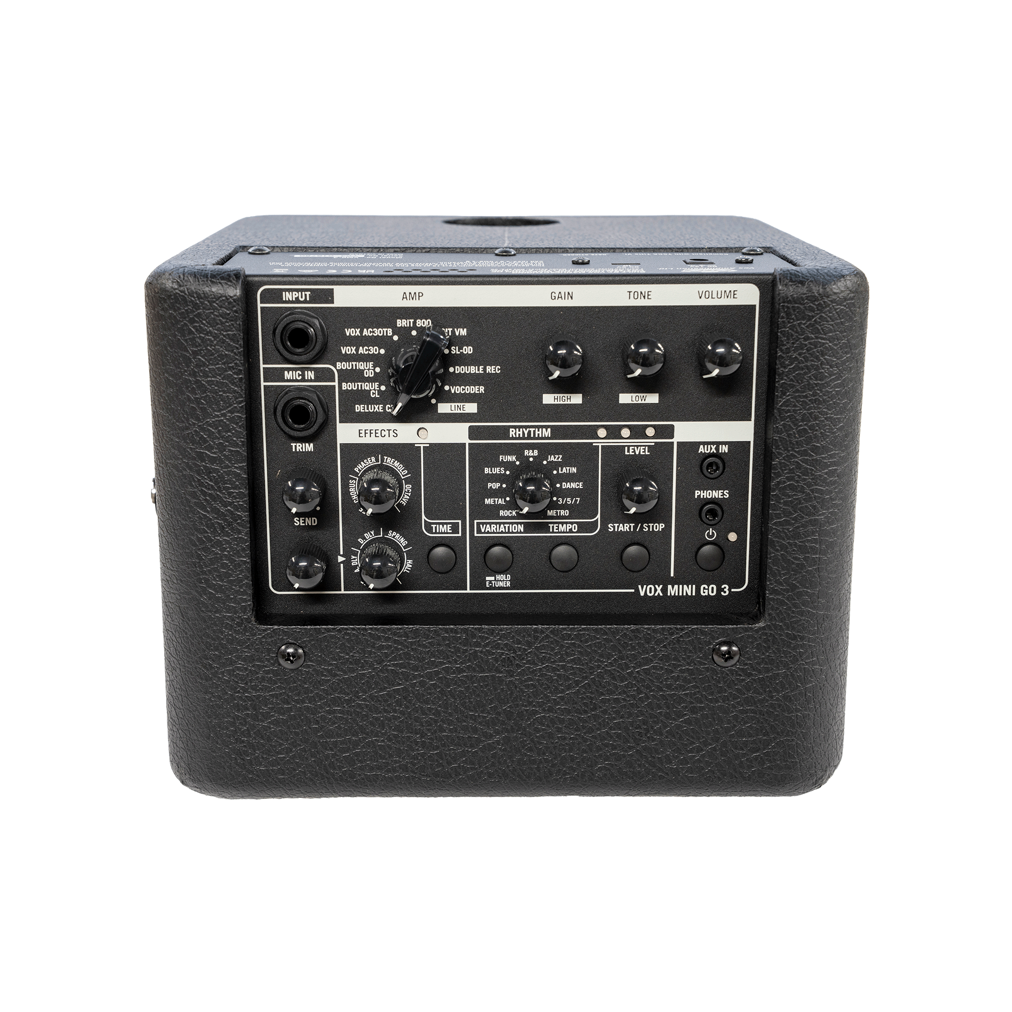 VOX 軽量、コンパクト、モバイルバッテリー対応！外に連れ出したくなるギターアンプ【VMG-3】