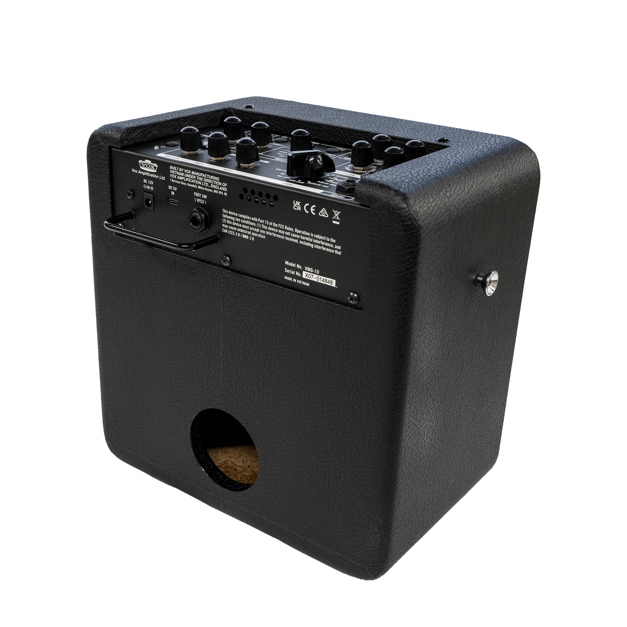 VOX 軽量、コンパクト、モバイルバッテリー対応！外に連れ出したくなるギターアンプ【VMG-10】