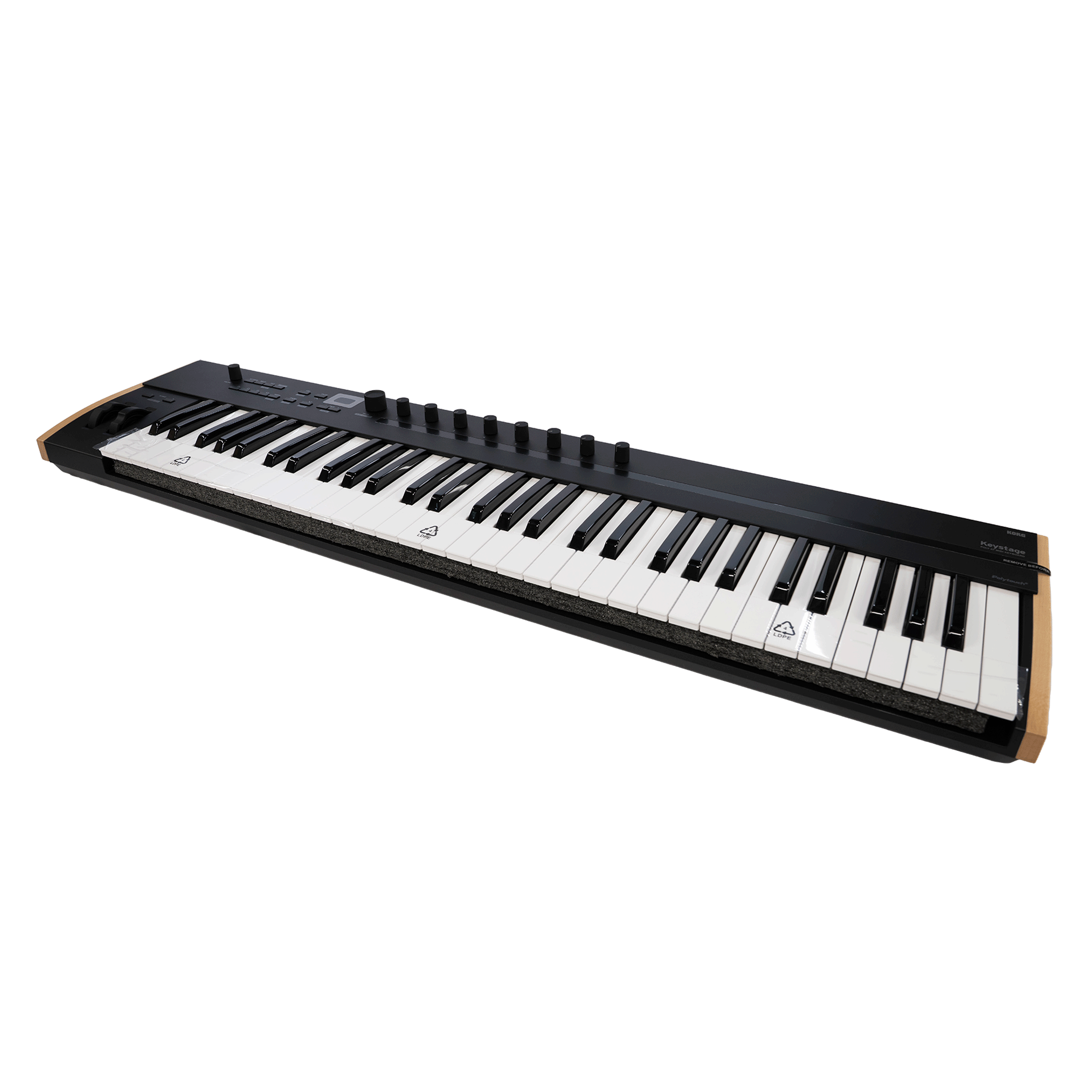 KORG 本気でDTMをやるならこれ！Polyアフタータッチに対応！MIDIコントローラー【Keystage61】
