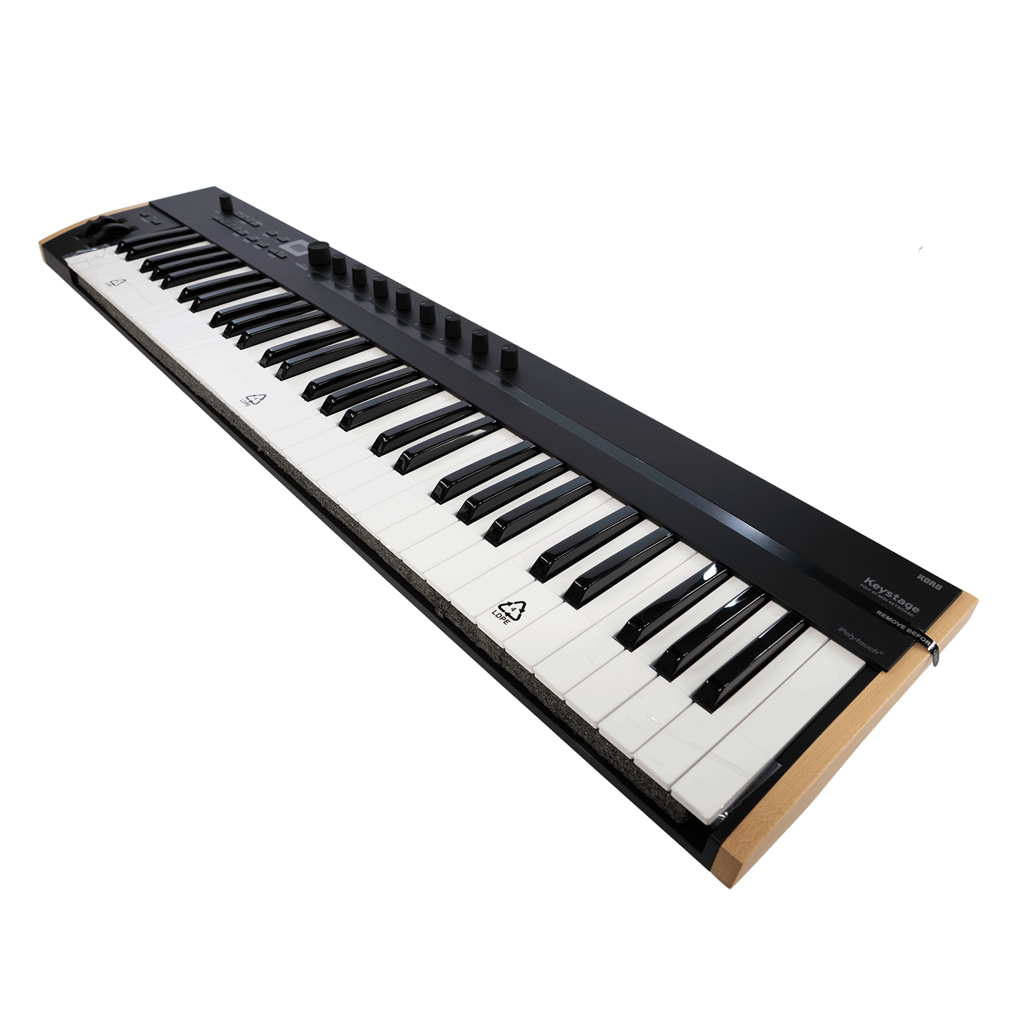 KORG 本気でDTMをやるならこれ！Polyアフタータッチに対応！MIDIコントローラー【Keystage61】