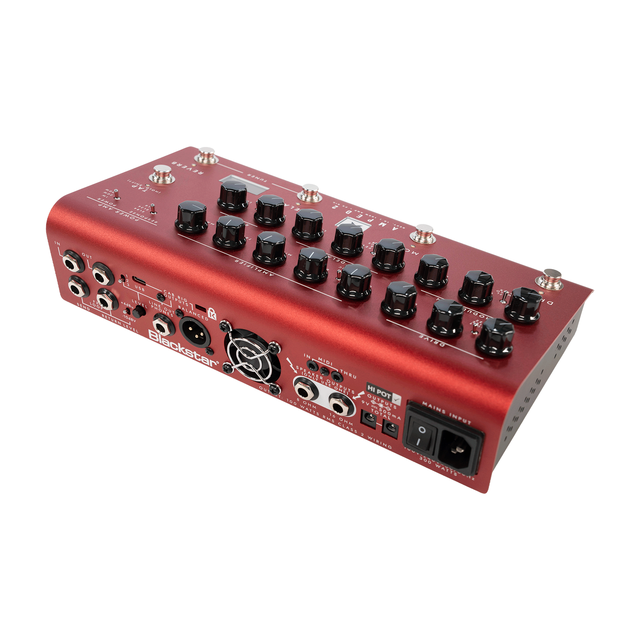 Blackstar 100Wアンプ＋FXをコンパクトなペダルに凝縮！【DEPT. 10 AMPED 2】