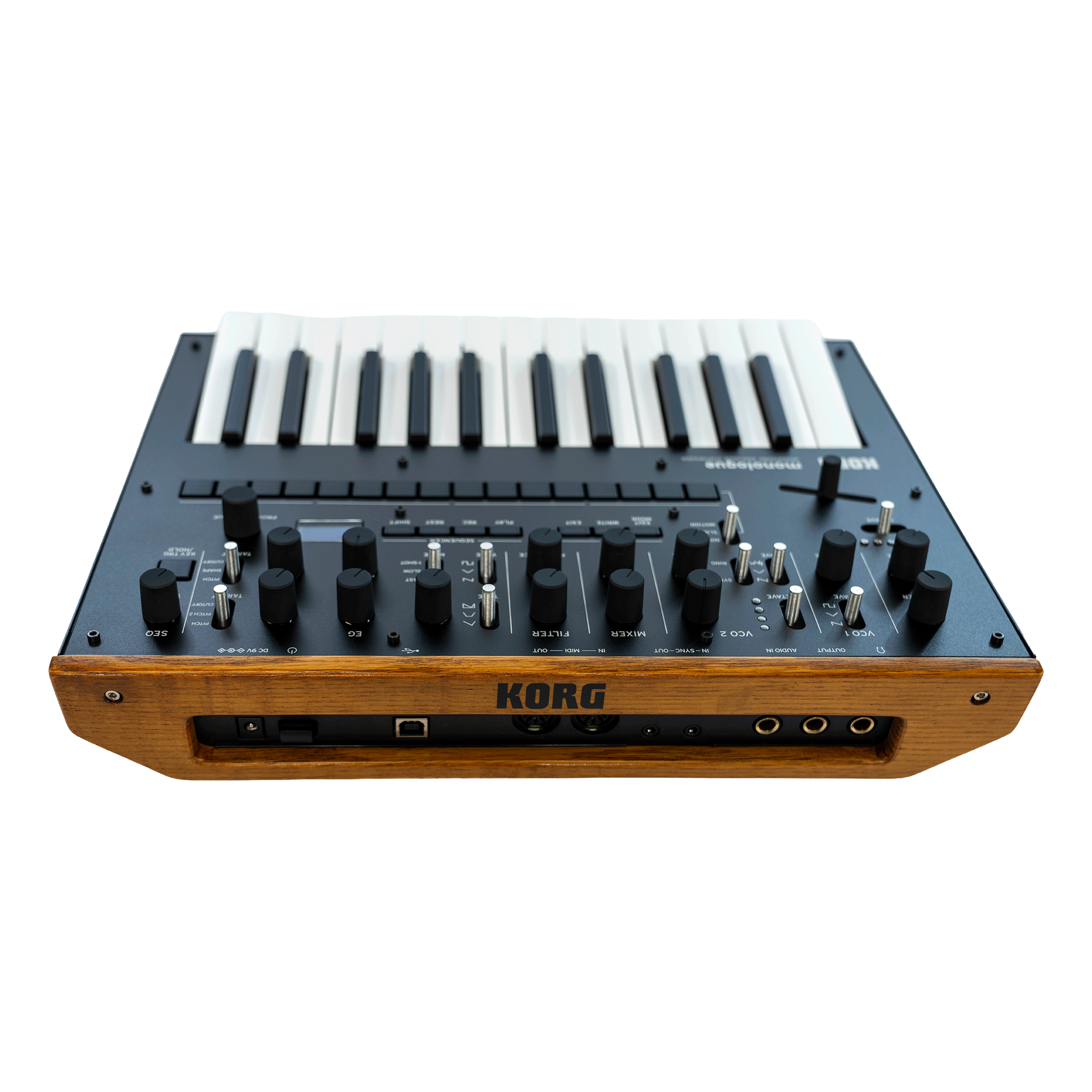 KORG 太いサウンドが特徴！モノフォニック・アナログ・シンセサイザー【monologue BK】