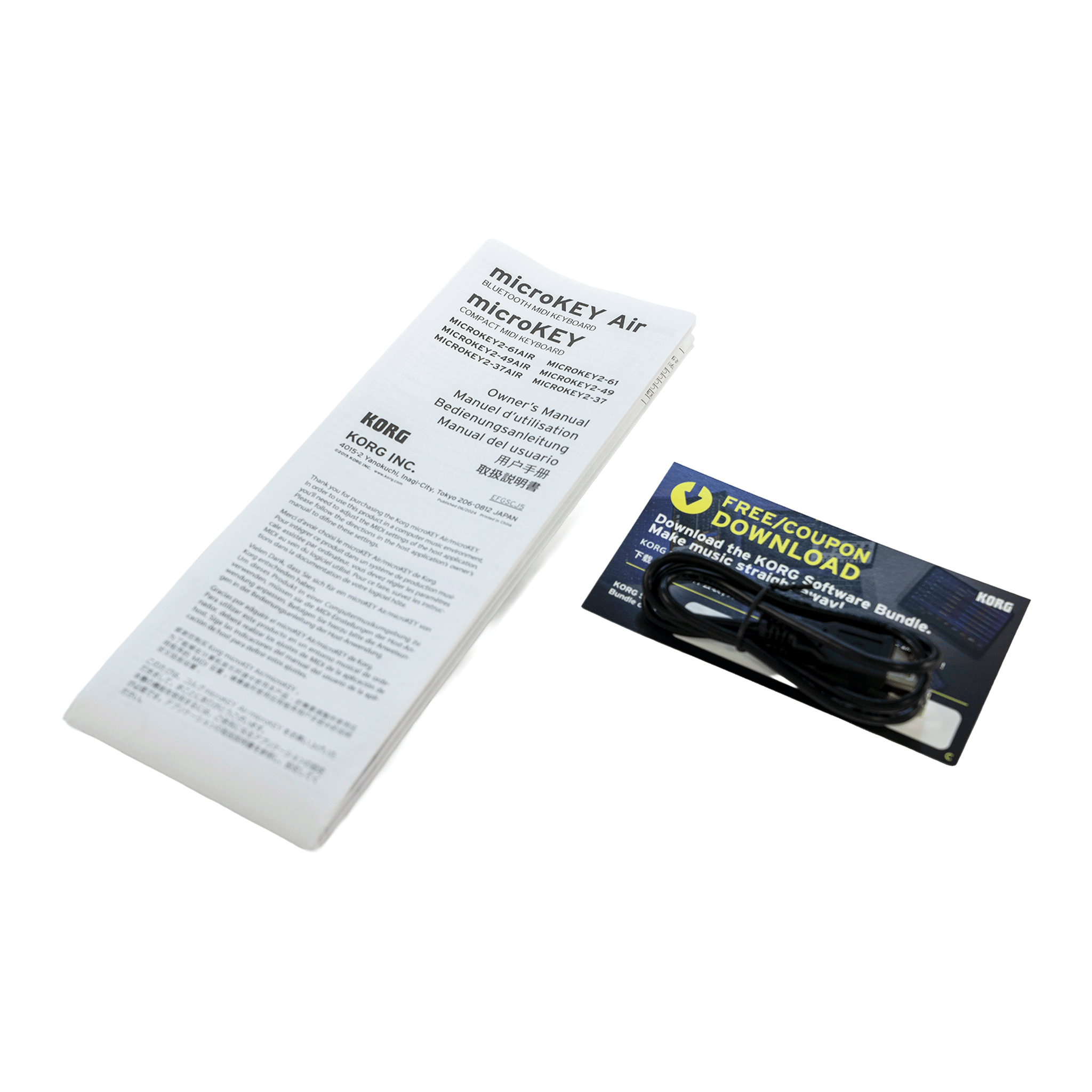 KORG DTM入力用キーボードの決定版！Bluetoothで接続簡単！【microKEY2 Air 49】