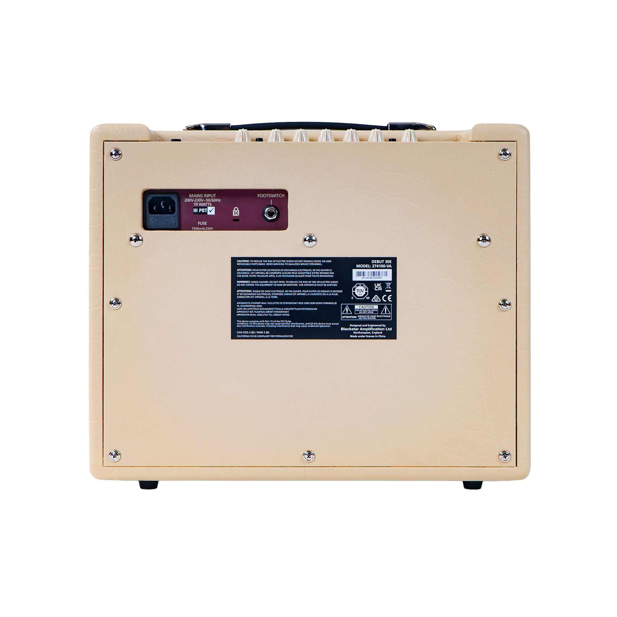 Blackstar 練習で、録音で、ライブで！【DEBUT 30E CREAM OXBLOOD】