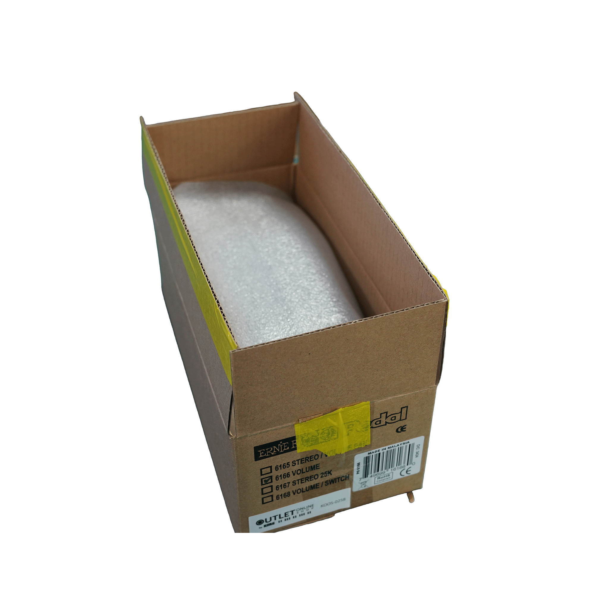 ERNIEBALL 定番ボリュームペダル【VOLUME PEDAL 250K】 - OUTLET MUSIC SHOP｜コルグ公式アウトレットオンライン