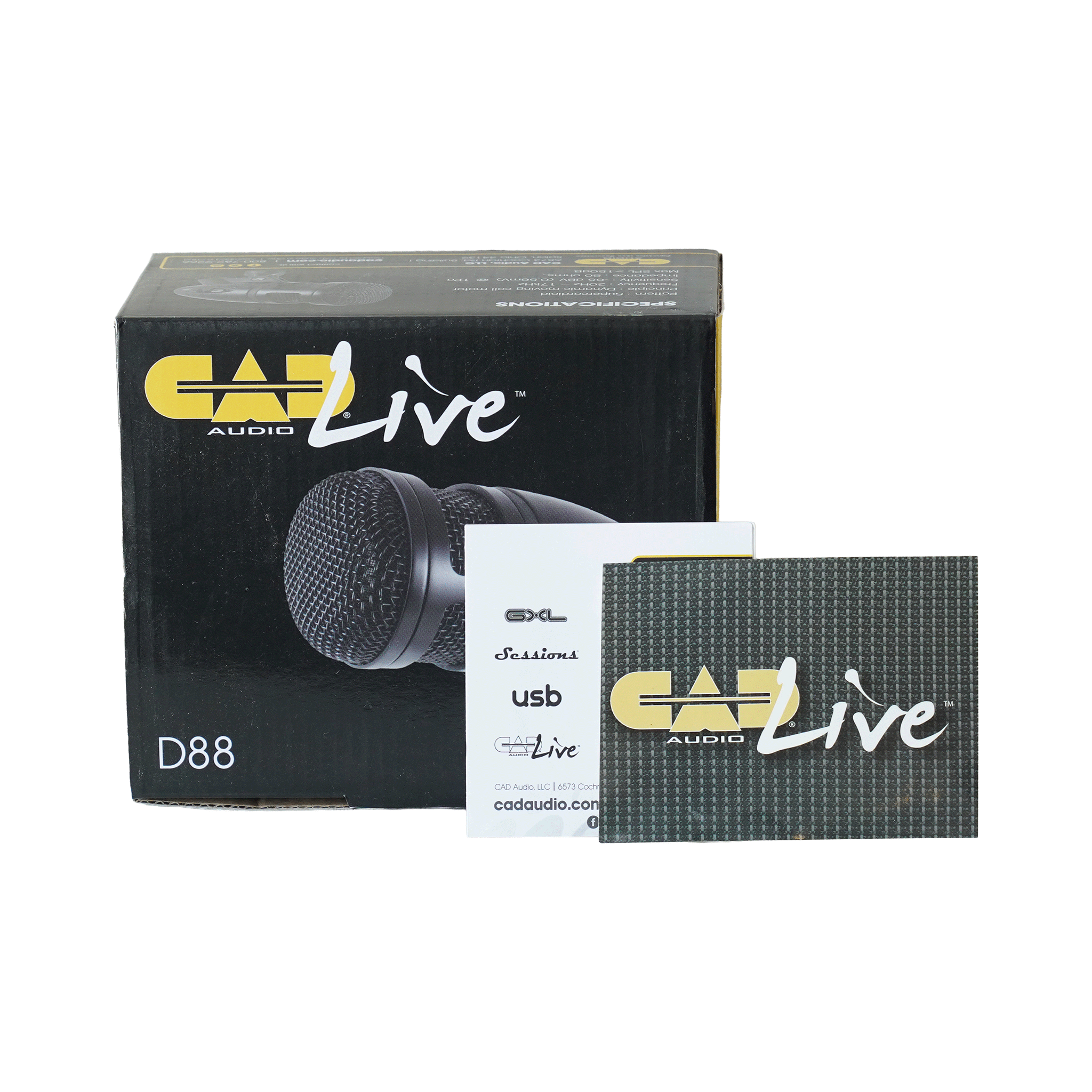 Cad キックドラム用コンデンサー・マイクロフォン【D88】