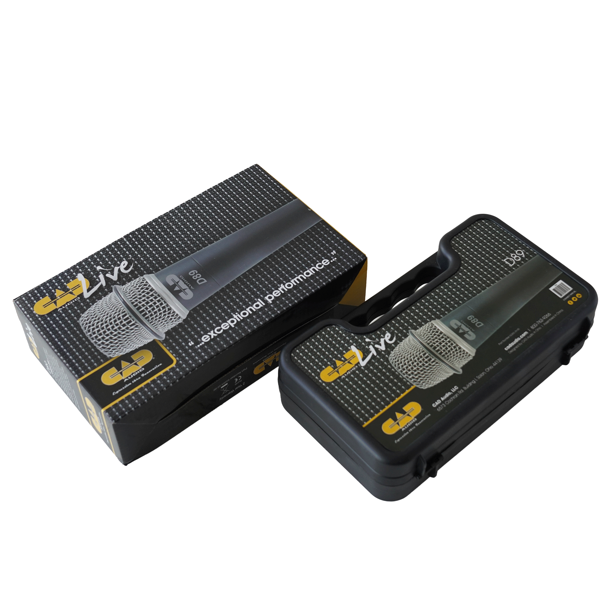 Cad 楽器用ダイナミック・マイクロフォン【D89】