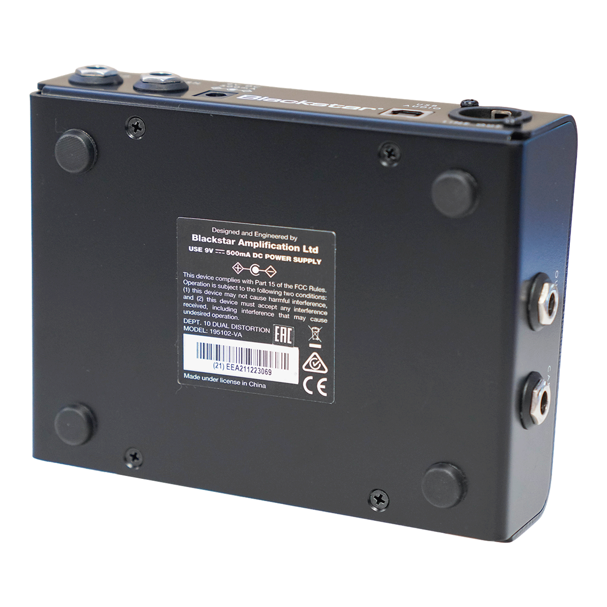 Blackstar 真空管ディストーションペダル【Dept. 10 Dual Distortion】