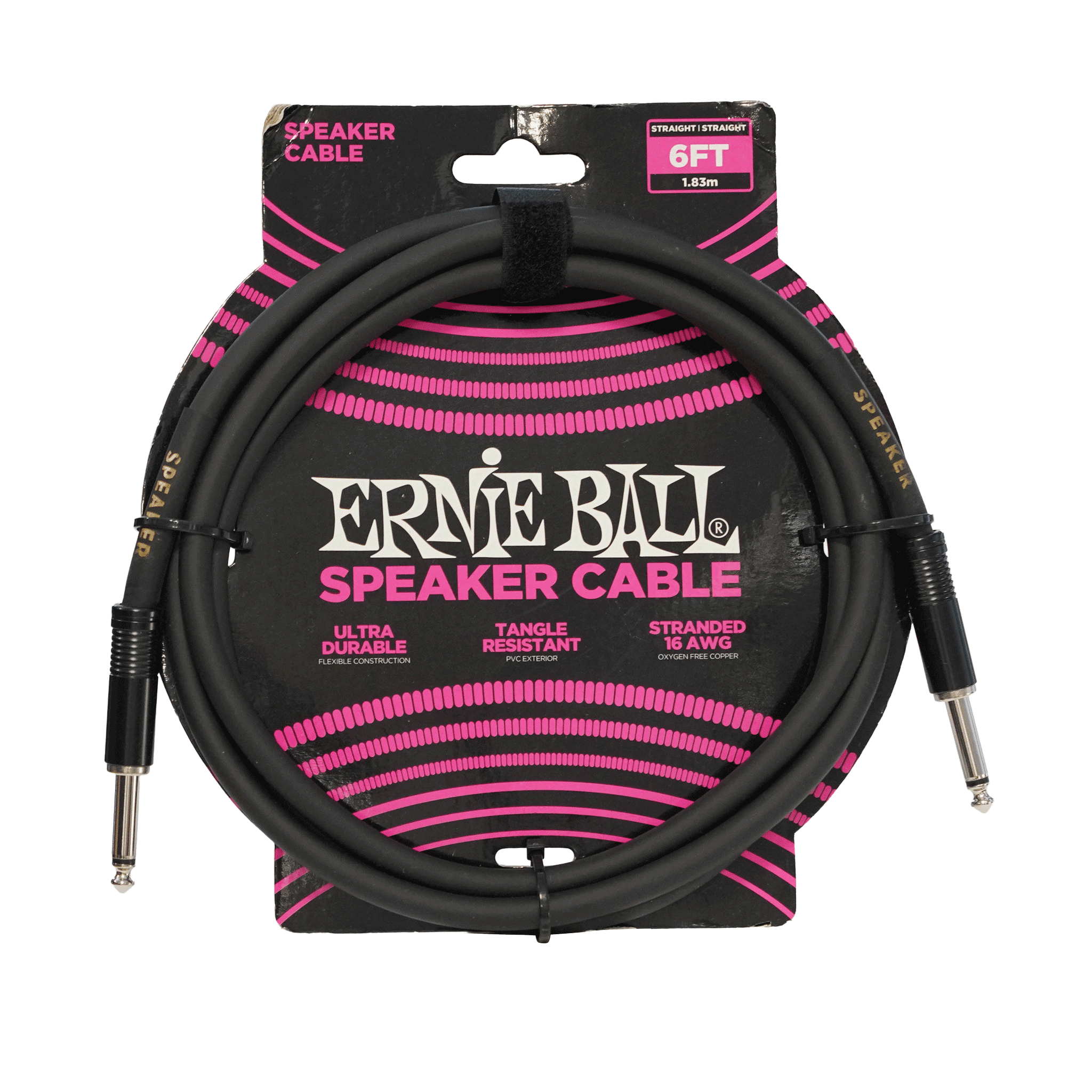 ErnieBall 信頼感抜群のスピーカー・ケーブル【EB 6072 SPEAKER CABLE 6FT】