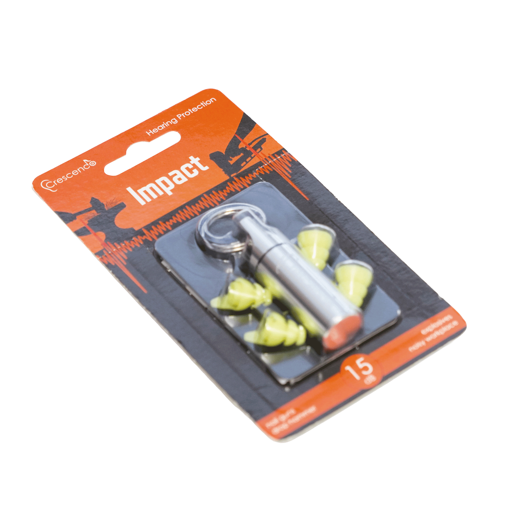 Crescendo 釘打ち機 ハンマー 工具 から耳を守るイヤープロテクター【Impact】
