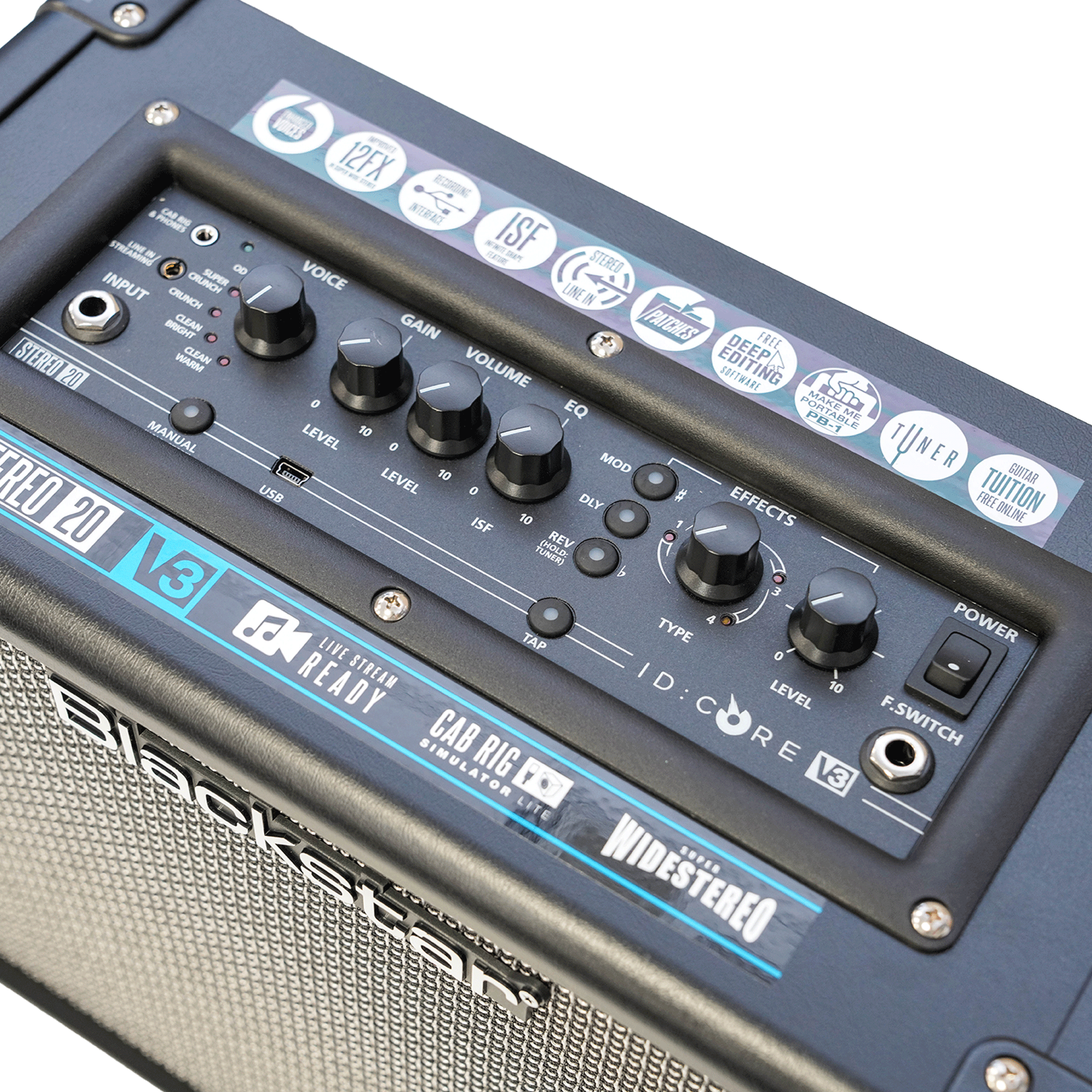 Blackstar 20Wギターアンプ 【ID:CORE V3 STEREO 20】 - OUTLET MUSIC SHOP｜コルグ公式アウトレットオンライン