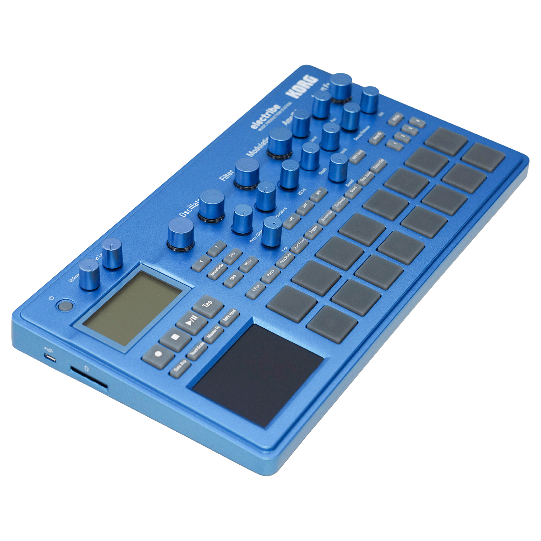 KORG 全てのノブが同色の当ショップ・オリジナル【electribe】