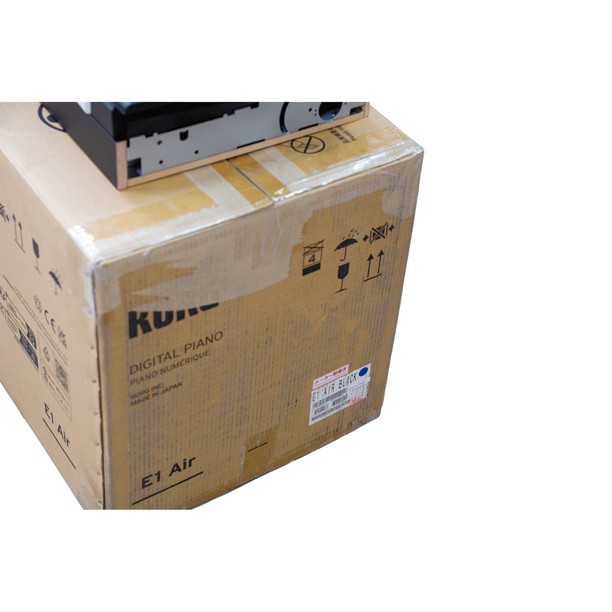 コルグ　デジタルピアノ・イタリアンピアノを搭載した最上位機種！【KORG E1 AIR BLACK】