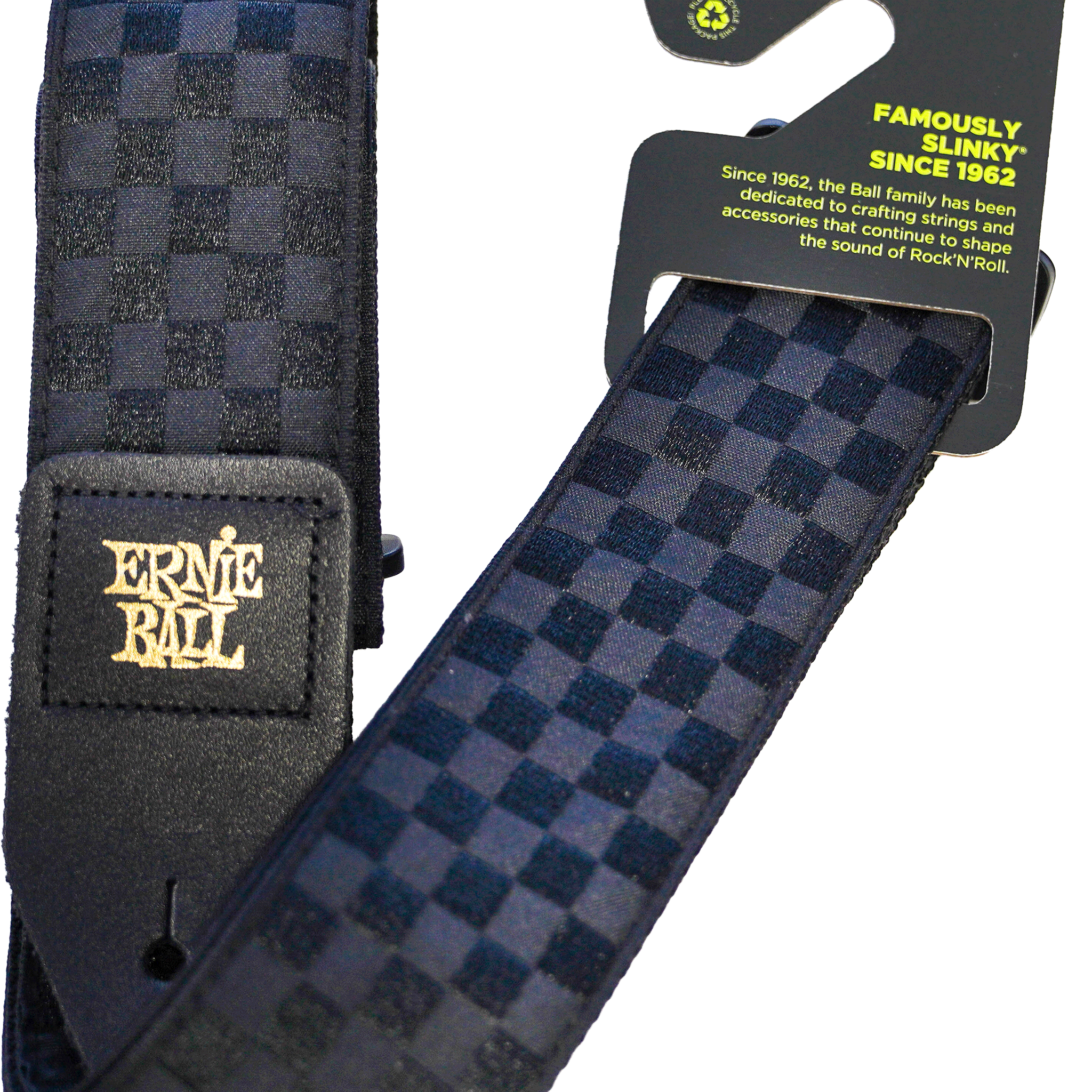 ErnieBall ストラップ【EB 5341 JACQUARD STRAP BLACK CHECKERS】 - OUTLET MUSIC SHOP｜コルグ公式アウトレットオンライン