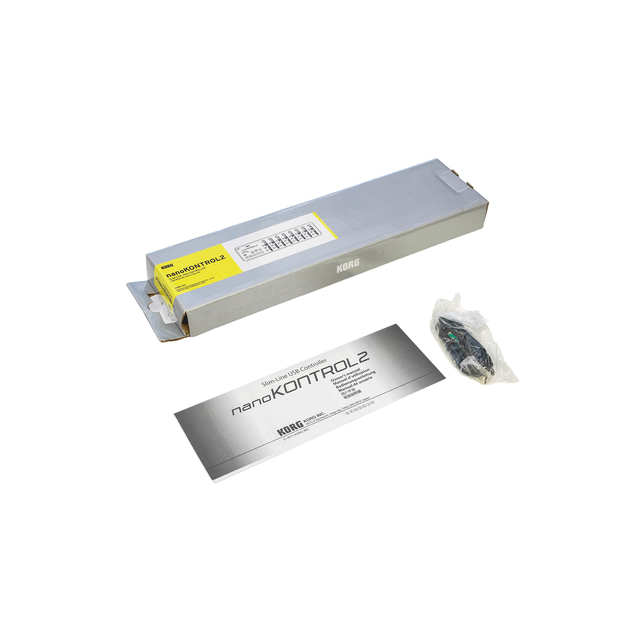 KORG USB-MIDIフィジカル・コントローラー【NANOKONTROL2-BLYL】