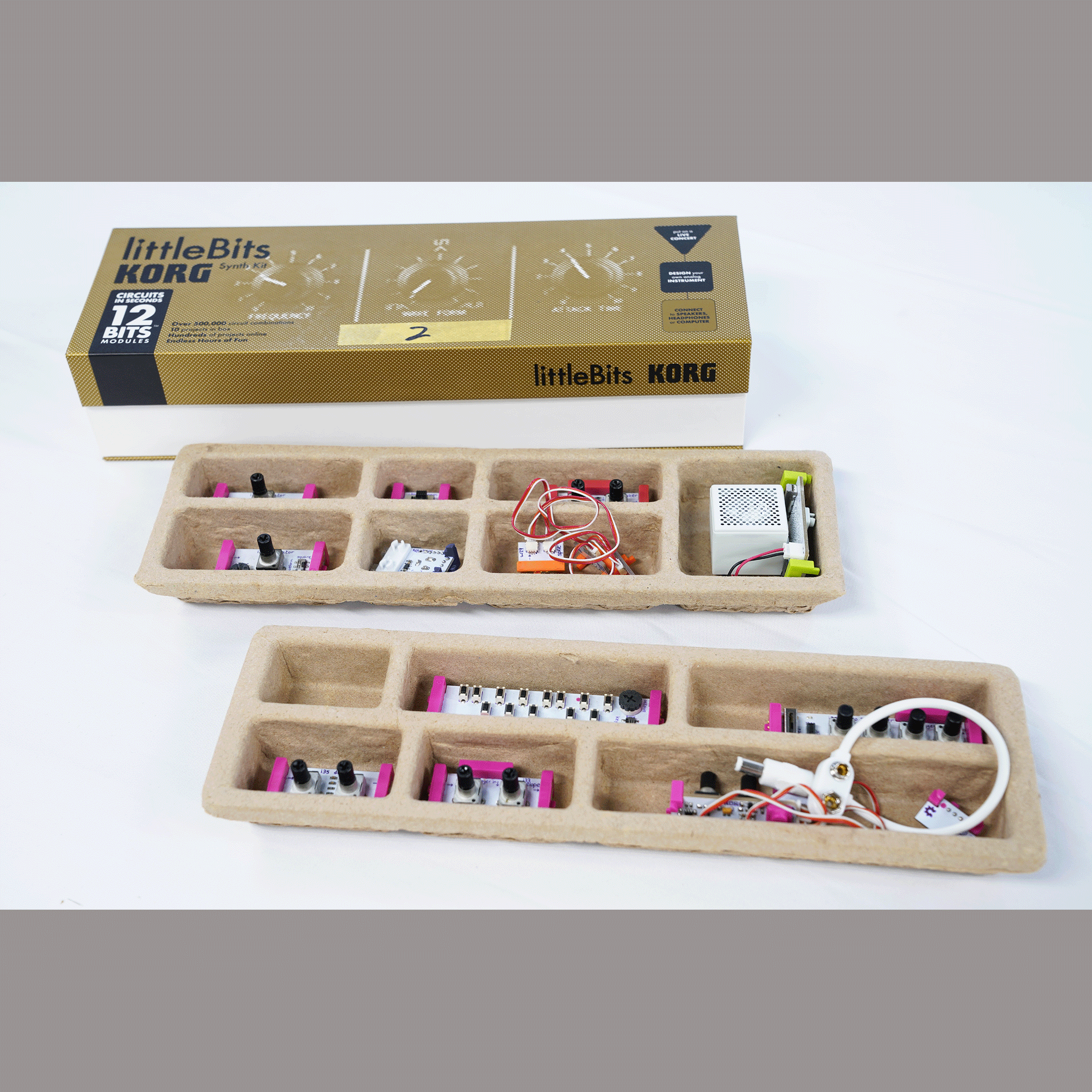 最終プライス！littleBits 電子工作キット＊研修用備品＊ジャンク 【LB-SET1】