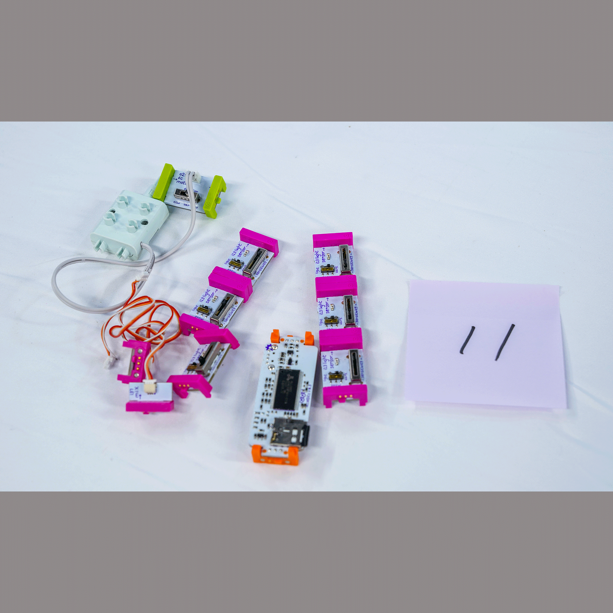 最終プライス！littleBits 電子工作キット＊研修用備品＊ジャンク 【LB-SET2】