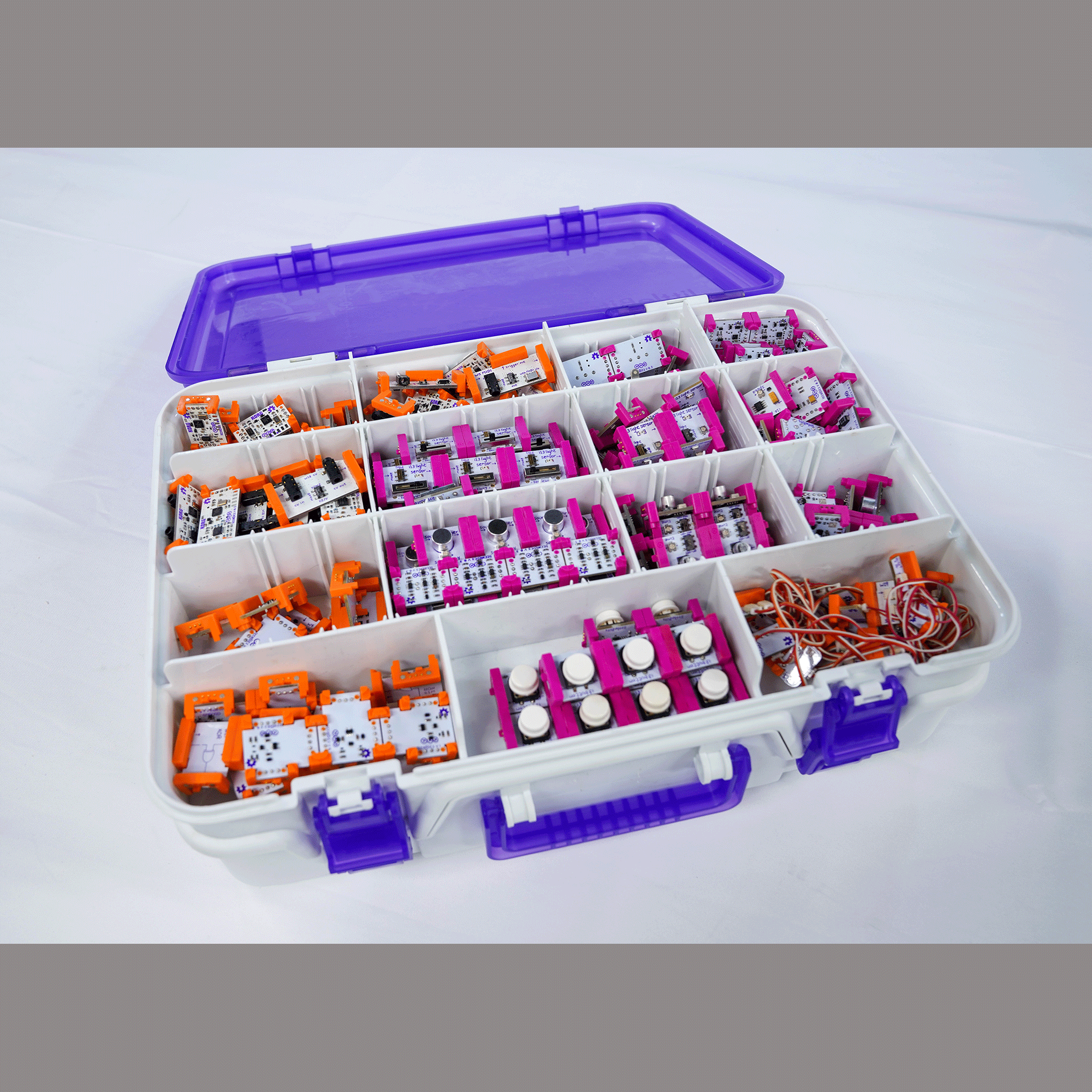最終プライス！littleBits 電子工作キット＊研修用備品＊ジャンク 【LB-SET2】