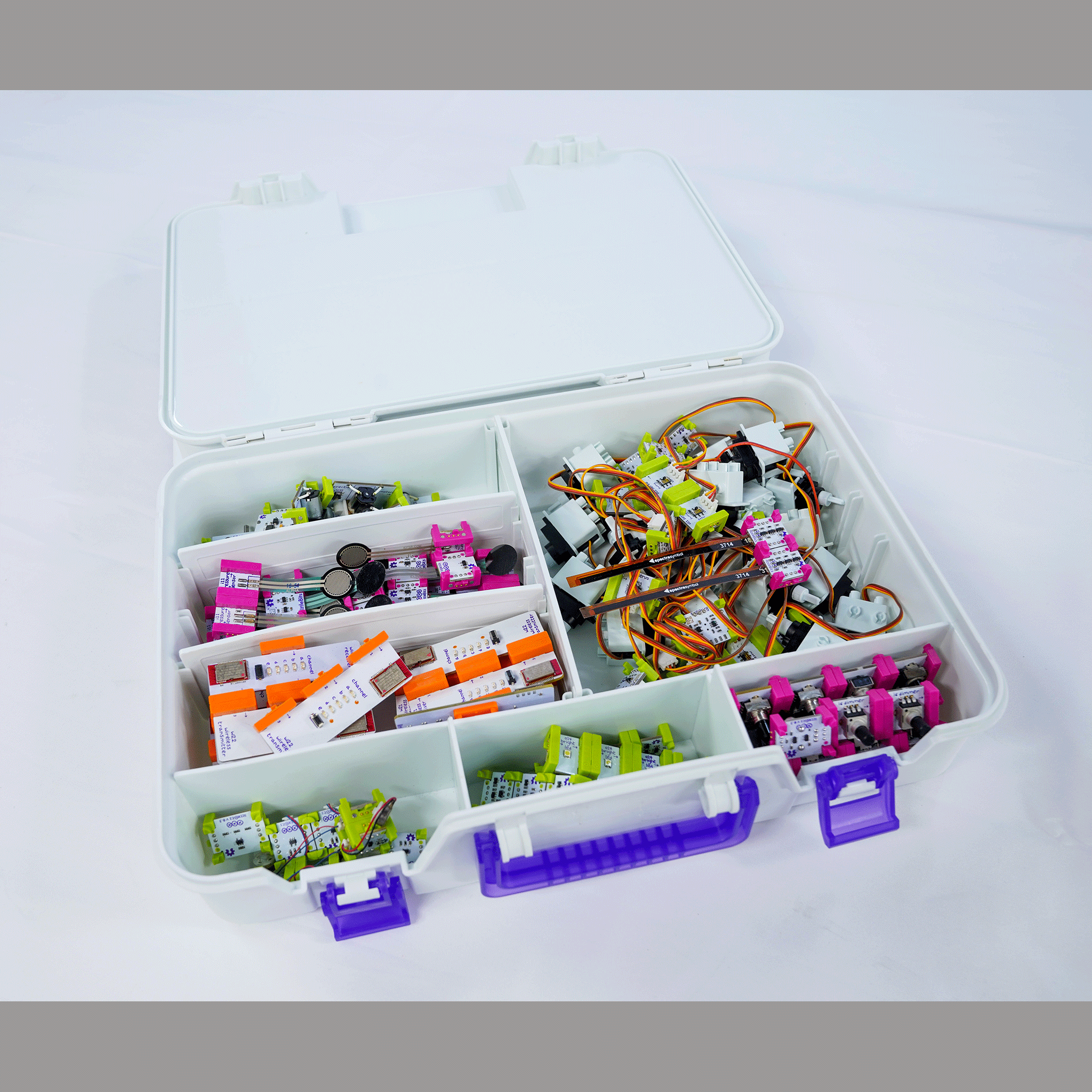 最終プライス！littleBits 電子工作キット＊研修用備品＊ジャンク 【LB-SET2】