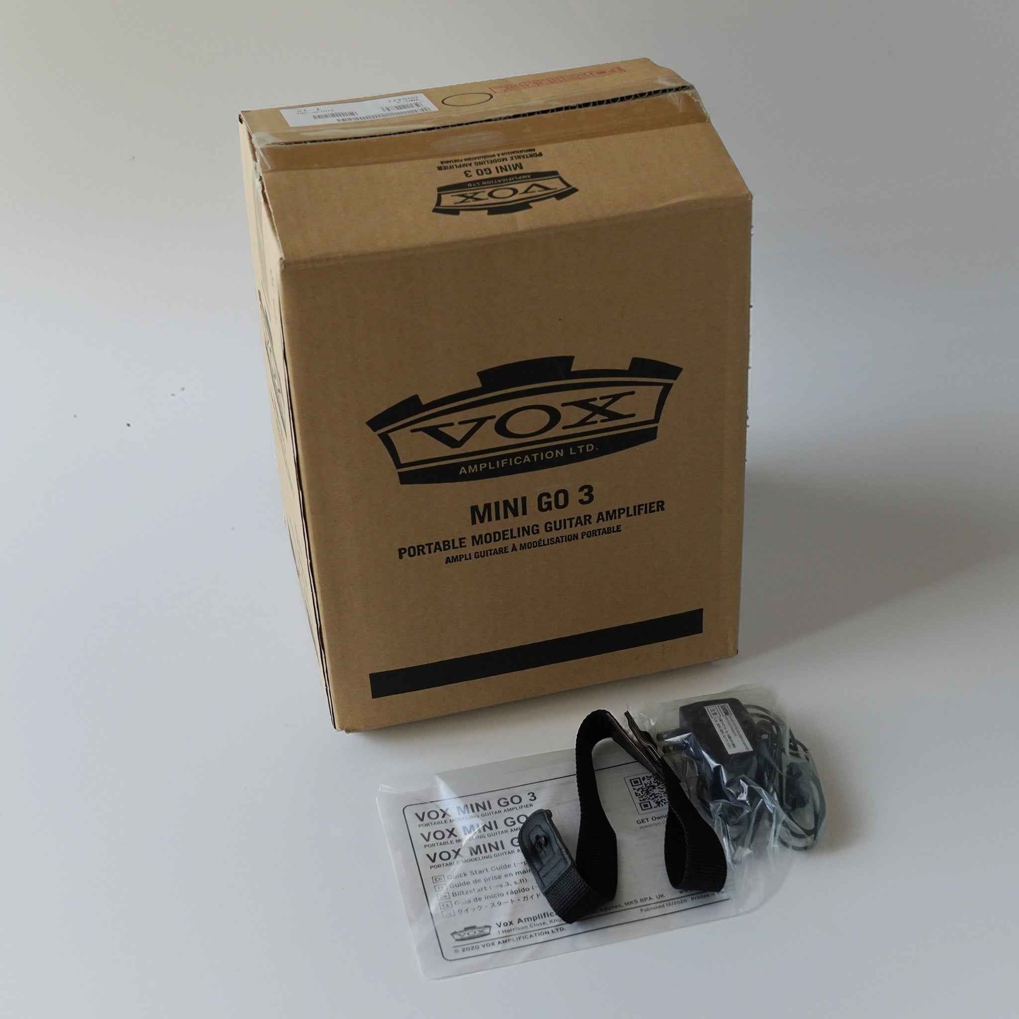 VOX 11アンプモデル＋リズムを搭載したギターアンプ【MINI GO3】