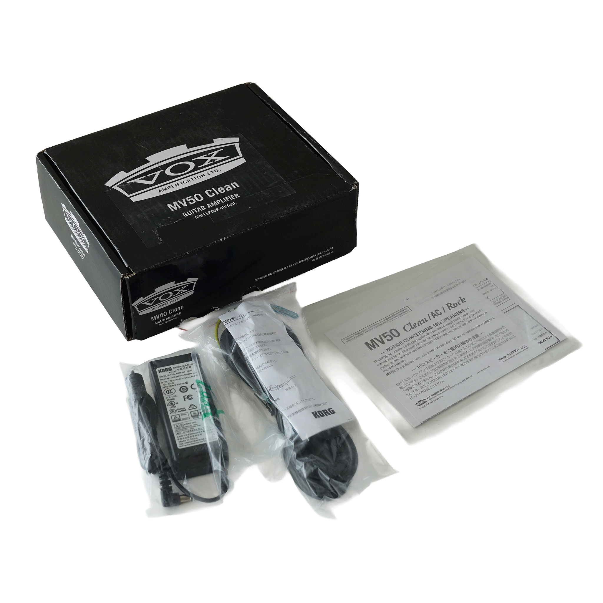 VOX 50W ギター用ヘッドアンプ【MV50 Clean】