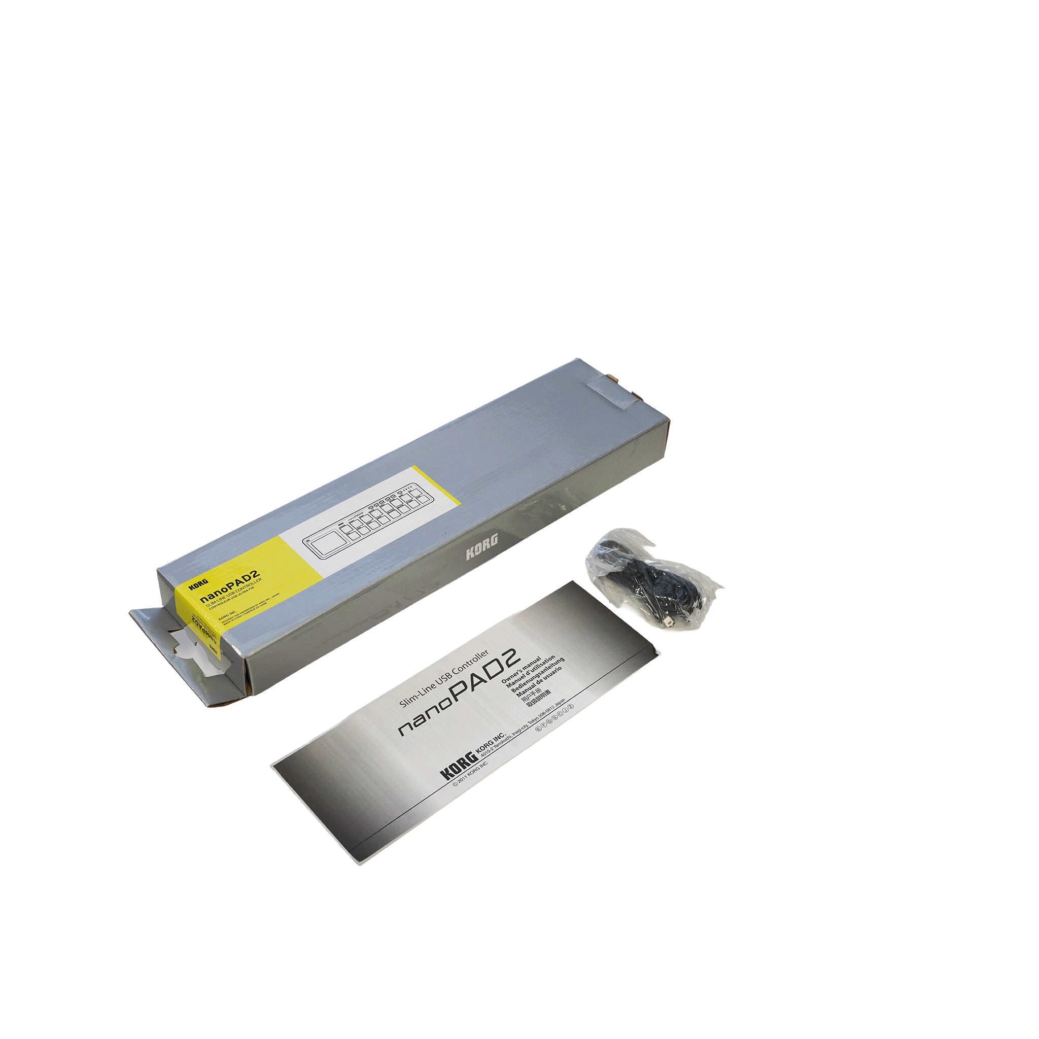 KORG MIDIパッド・コントローラー【nanoPAD2-BLYL】