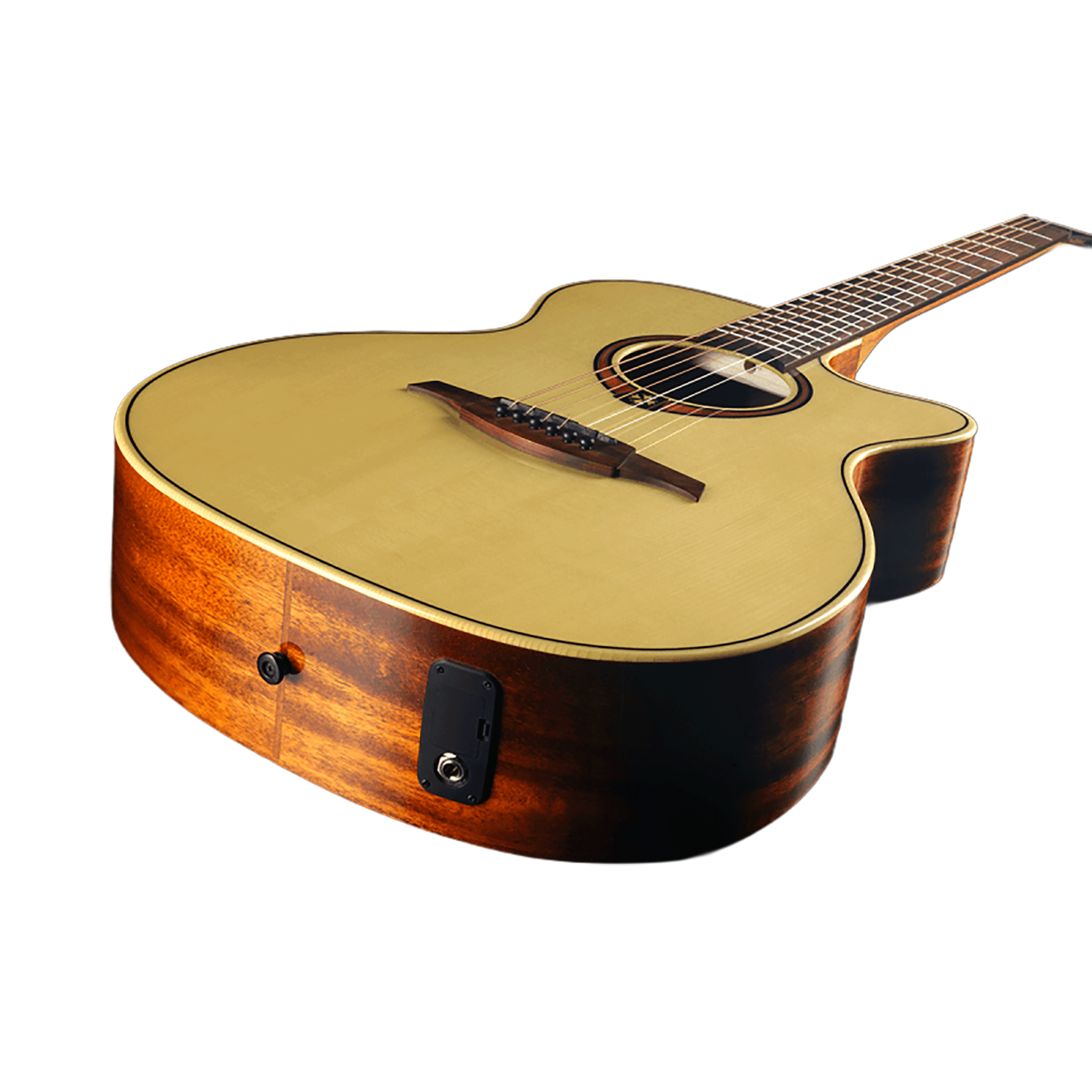 オーディトリアム・カッタウェイ・エレクトロ・アコースティック・ギター【LAG T88ACE】