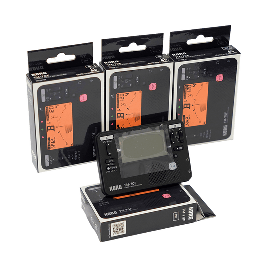 KORG 吹奏楽御用達！チューナー・メトロ【TM-70F】＊4個セット