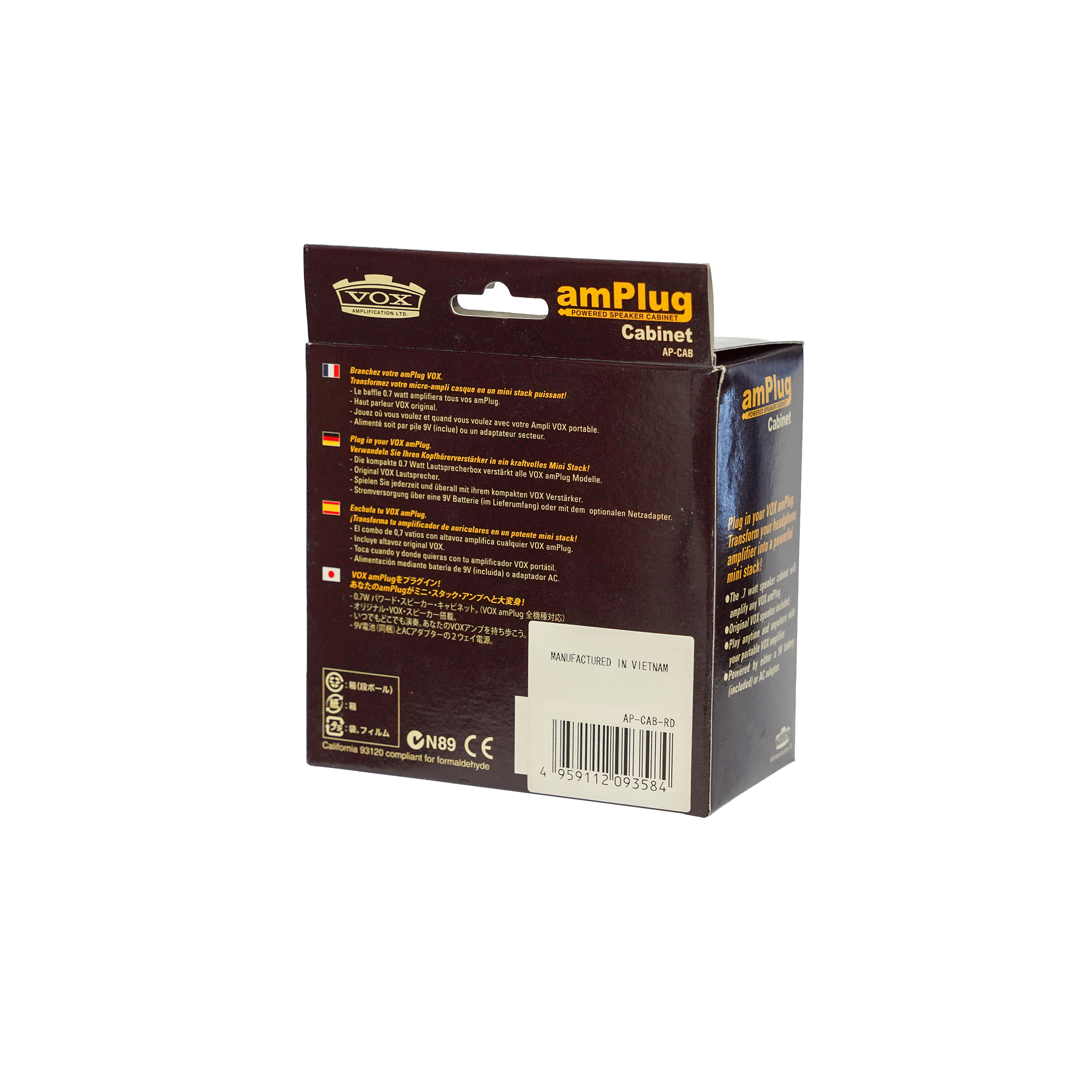 VOX  飾っても弾いても楽しい！【AP2-MT & amPlug Cabinet Red プレミアムセット】 - OUTLET MUSIC SHOP｜コルグ公式アウトレットオンライン