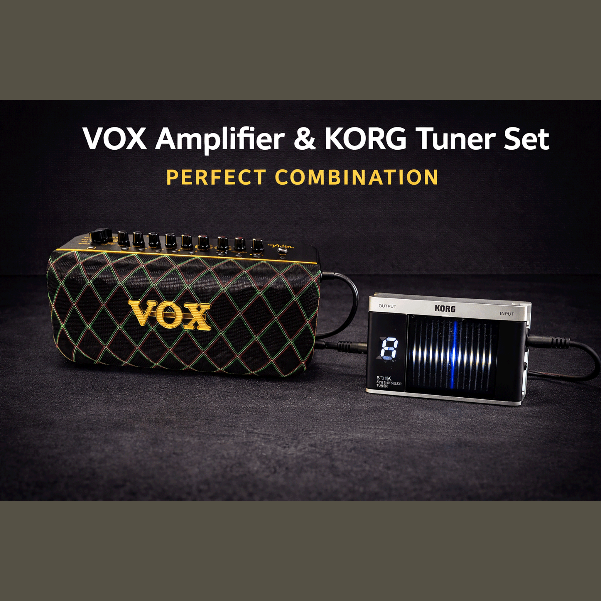 限定1台！VOX AMP＆KORG TUNER Set【VOX ADIO-AIR-GT＋KORG ST1K】