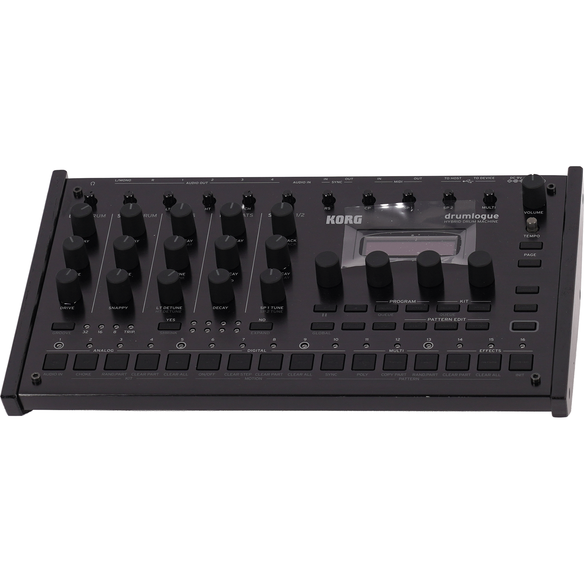 KORG ハイブリッド・ドラム・マシン【drumlogue】
