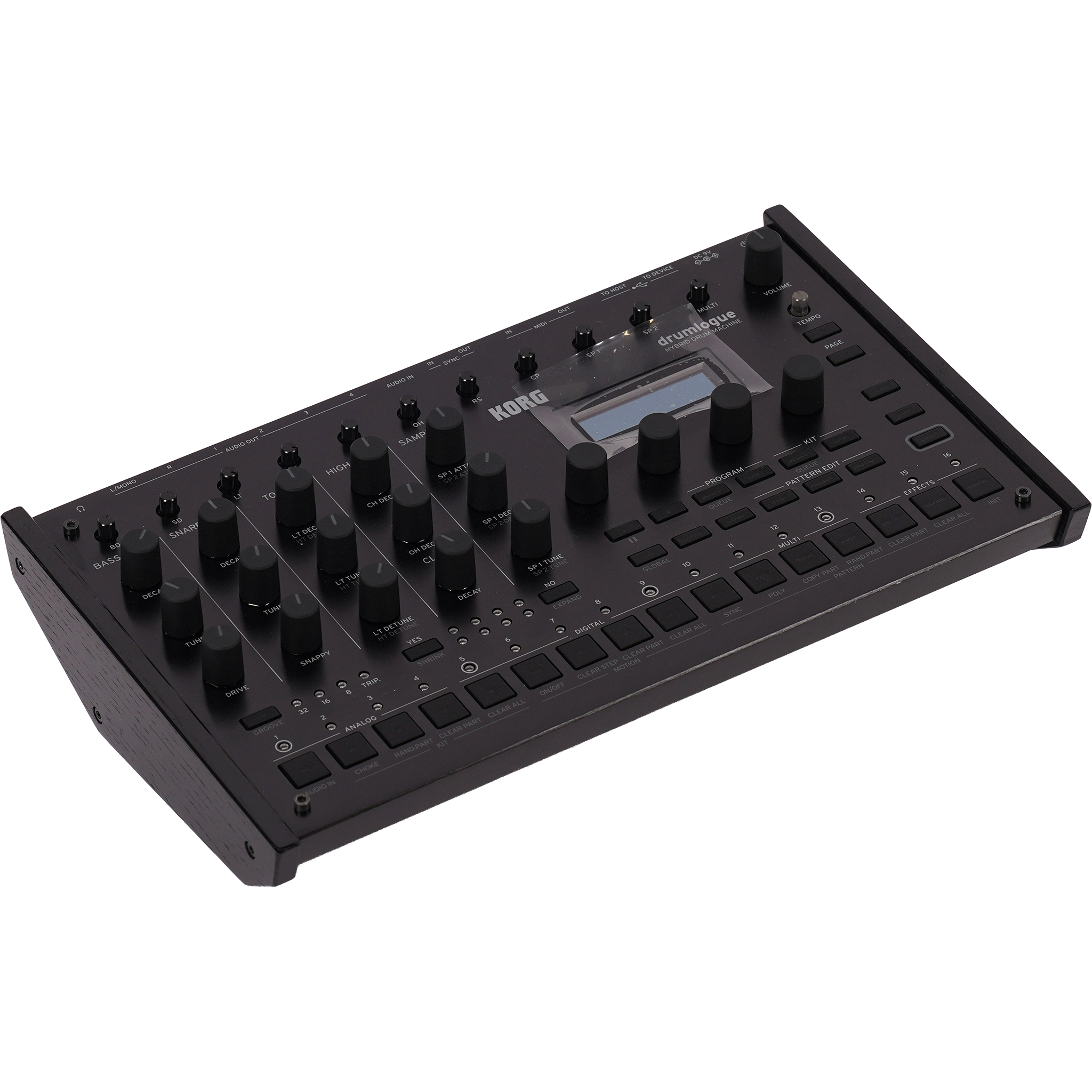 KORG ハイブリッド・ドラム・マシン【drumlogue】