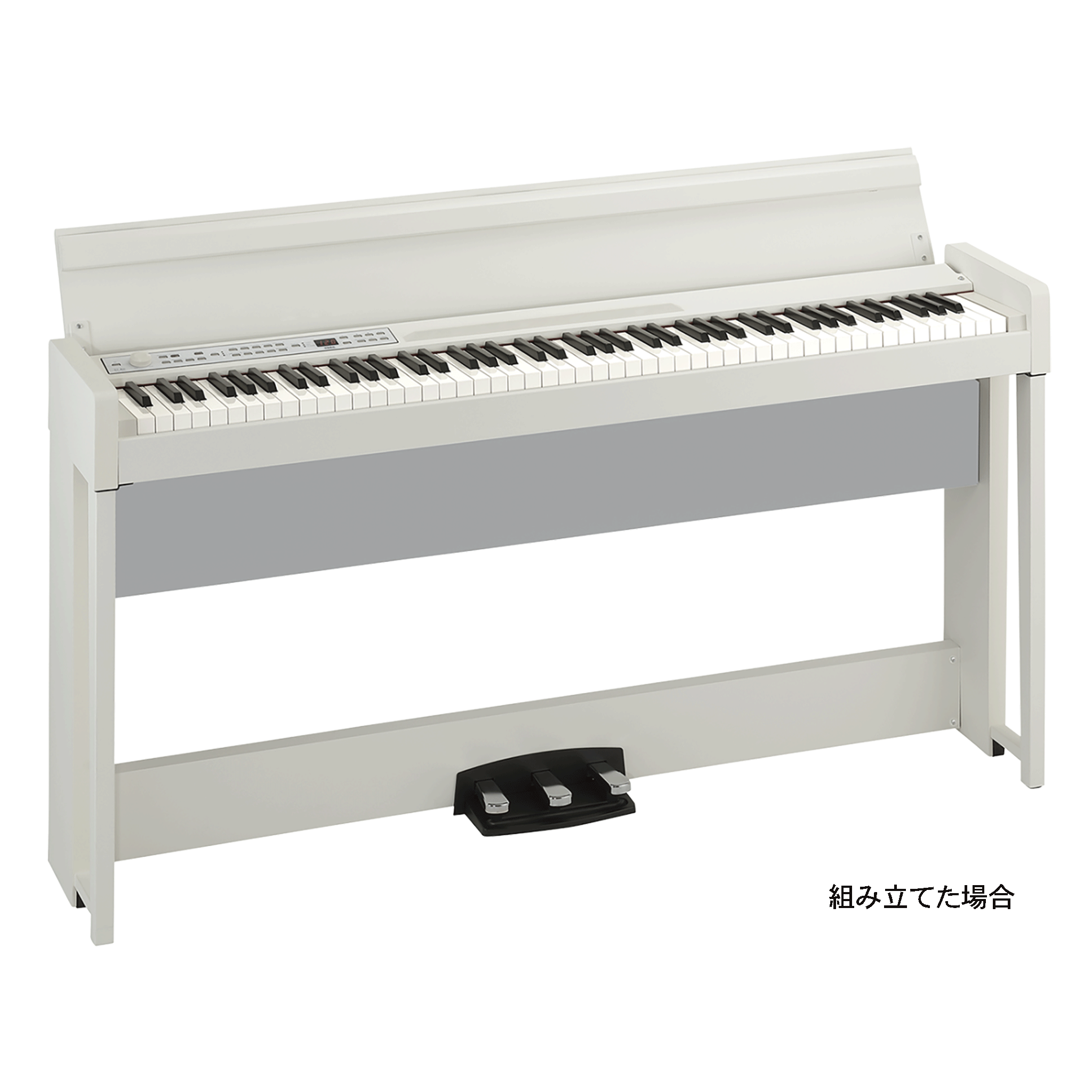 コルグ　訳あり！スリムでおしゃれ、しかも本格的！【コルグ・デジタル・ピアノC1 AIR-WH】