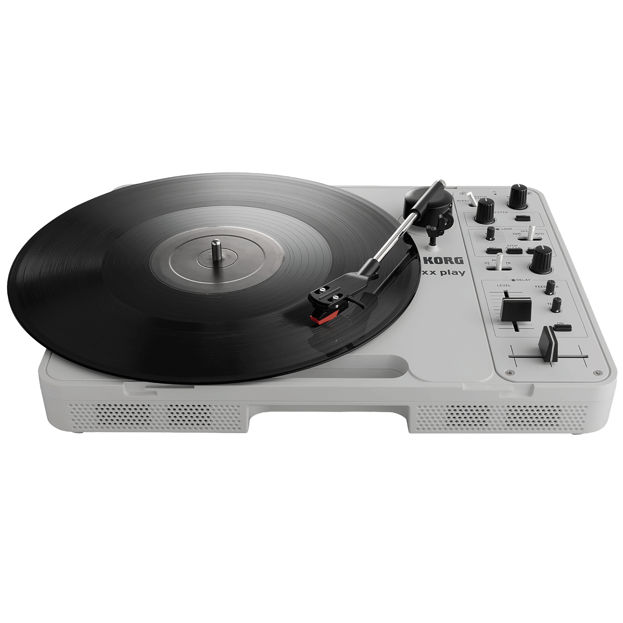 ＃押し弾き タイアップ製品＊KORG ポータブル・レコードプレーヤー【handytraxx play】
