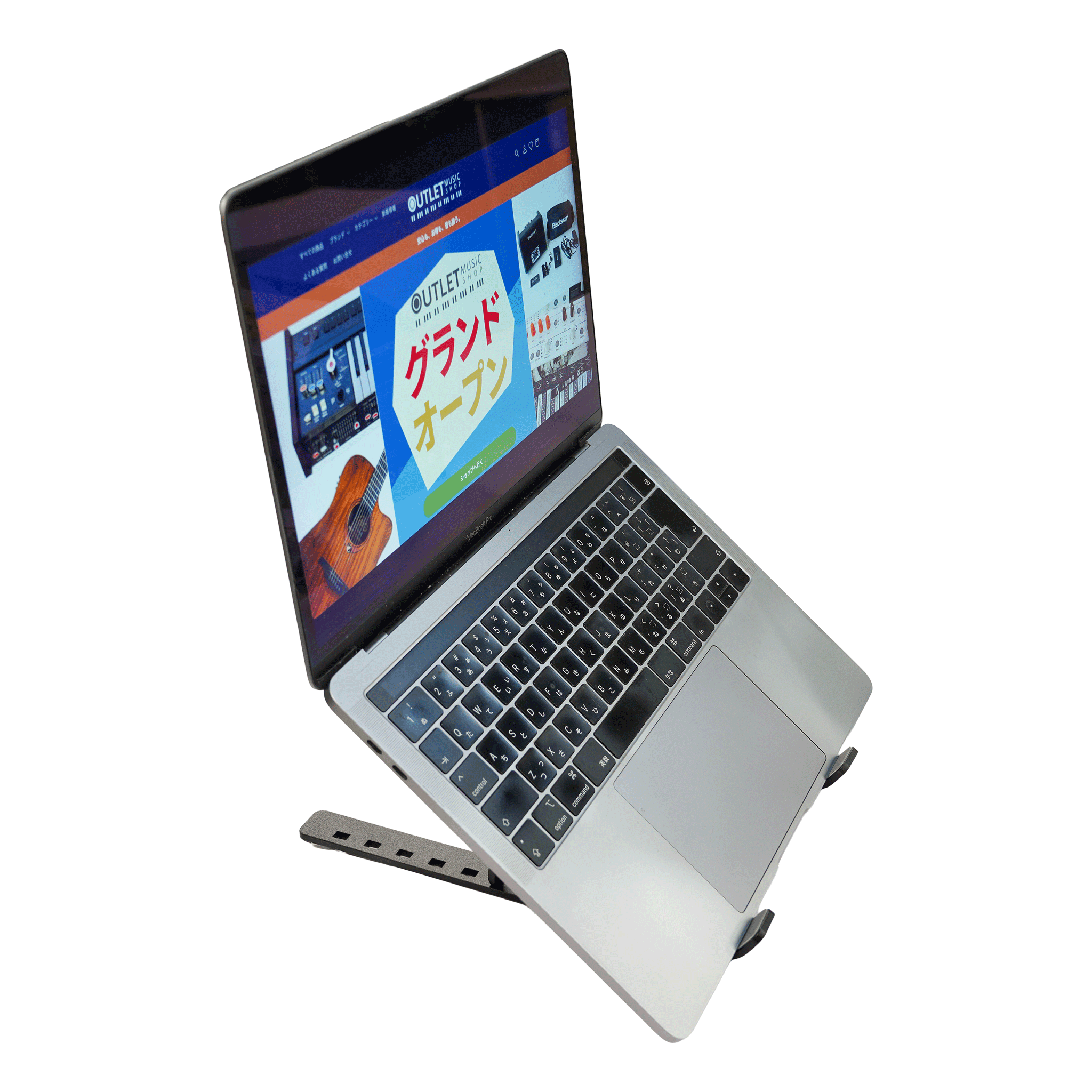 ULTIMATE コンパクトに折りたためるノートPCスタンド【JS-MDS50 LAPTOP STAND】