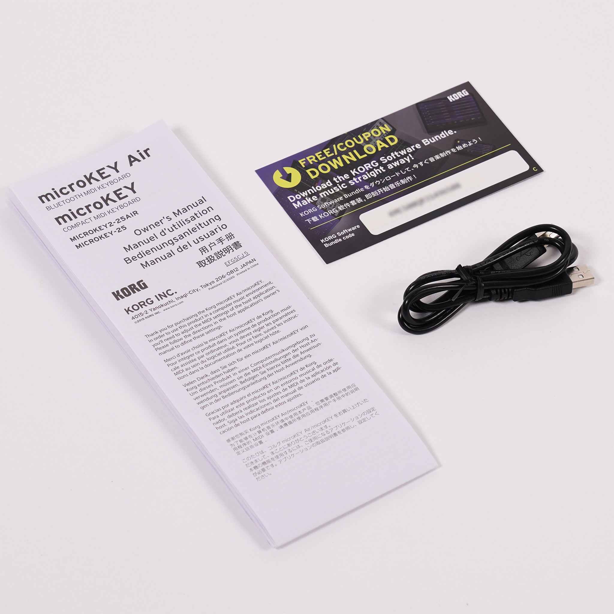 KORG USB-MIDIキーボード【microKEY 25】