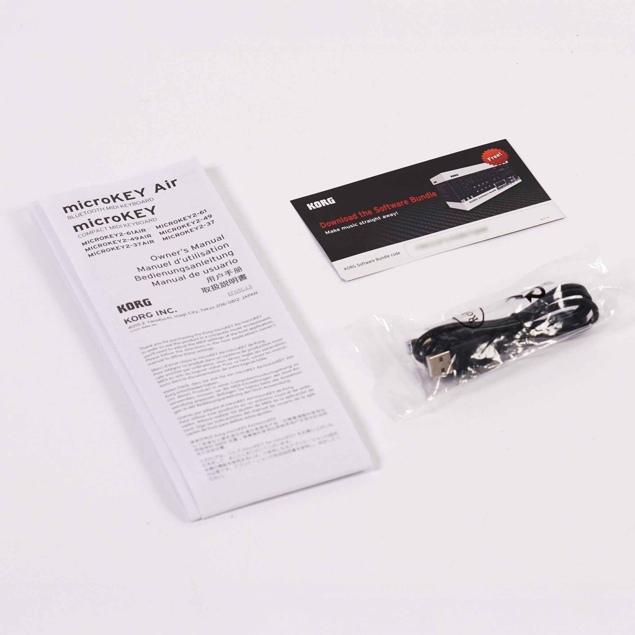 KORG USB-MIDIキーボード【microKEY2 61】