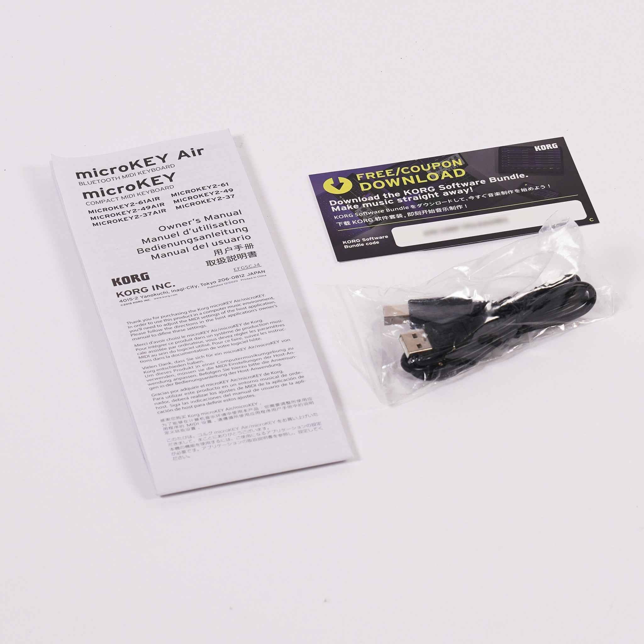 KORG USB-MIDIキーボード【microKEY2 61】