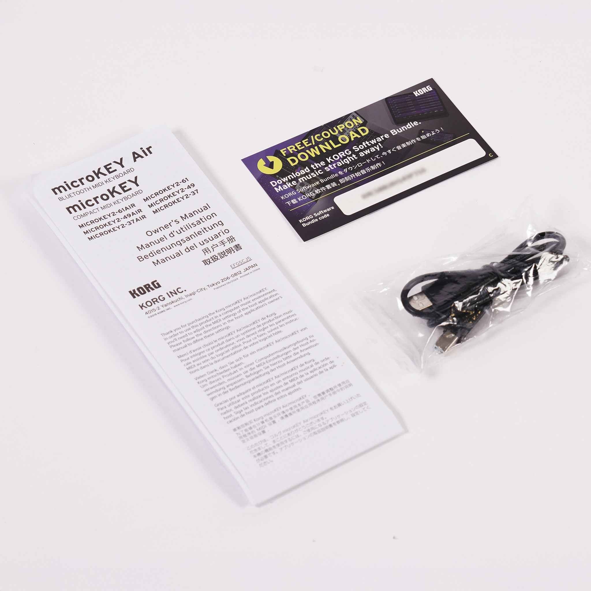 KORG USB-MIDIキーボード【microKEY2 37】