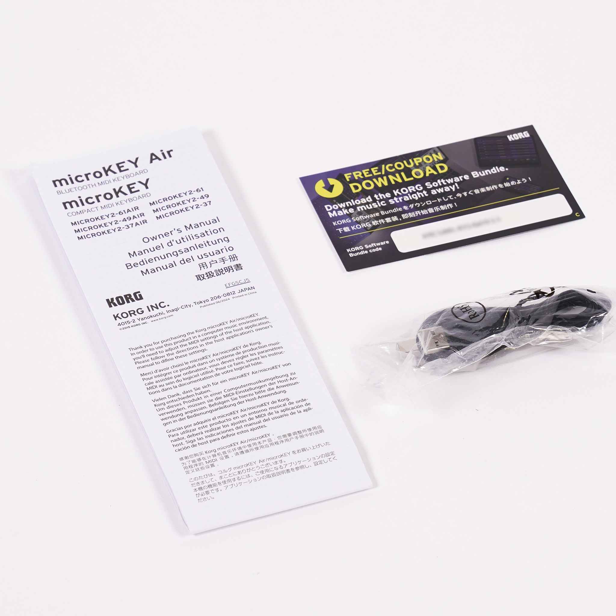 KORG USB-MIDIキーボード【microKEY2 37】