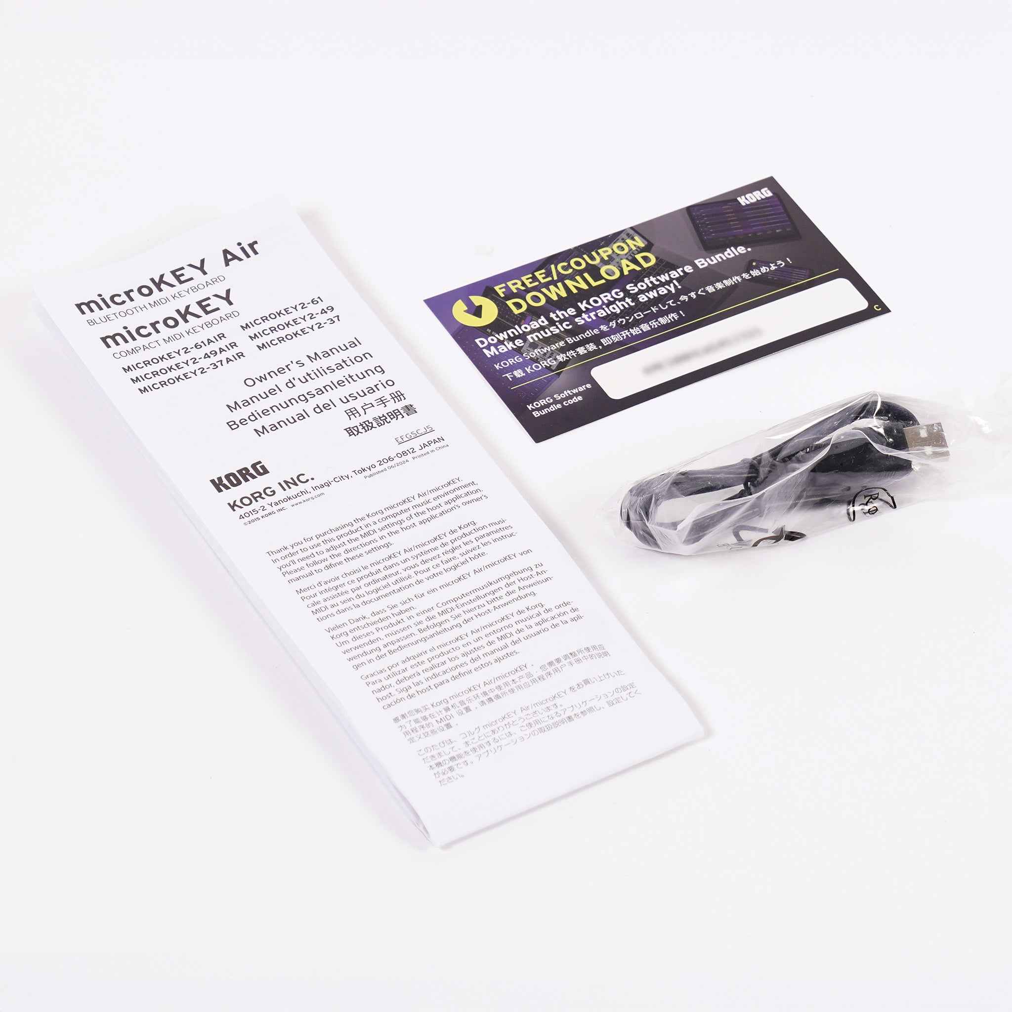 KORG USB-MIDIキーボード【microKEY2 37】