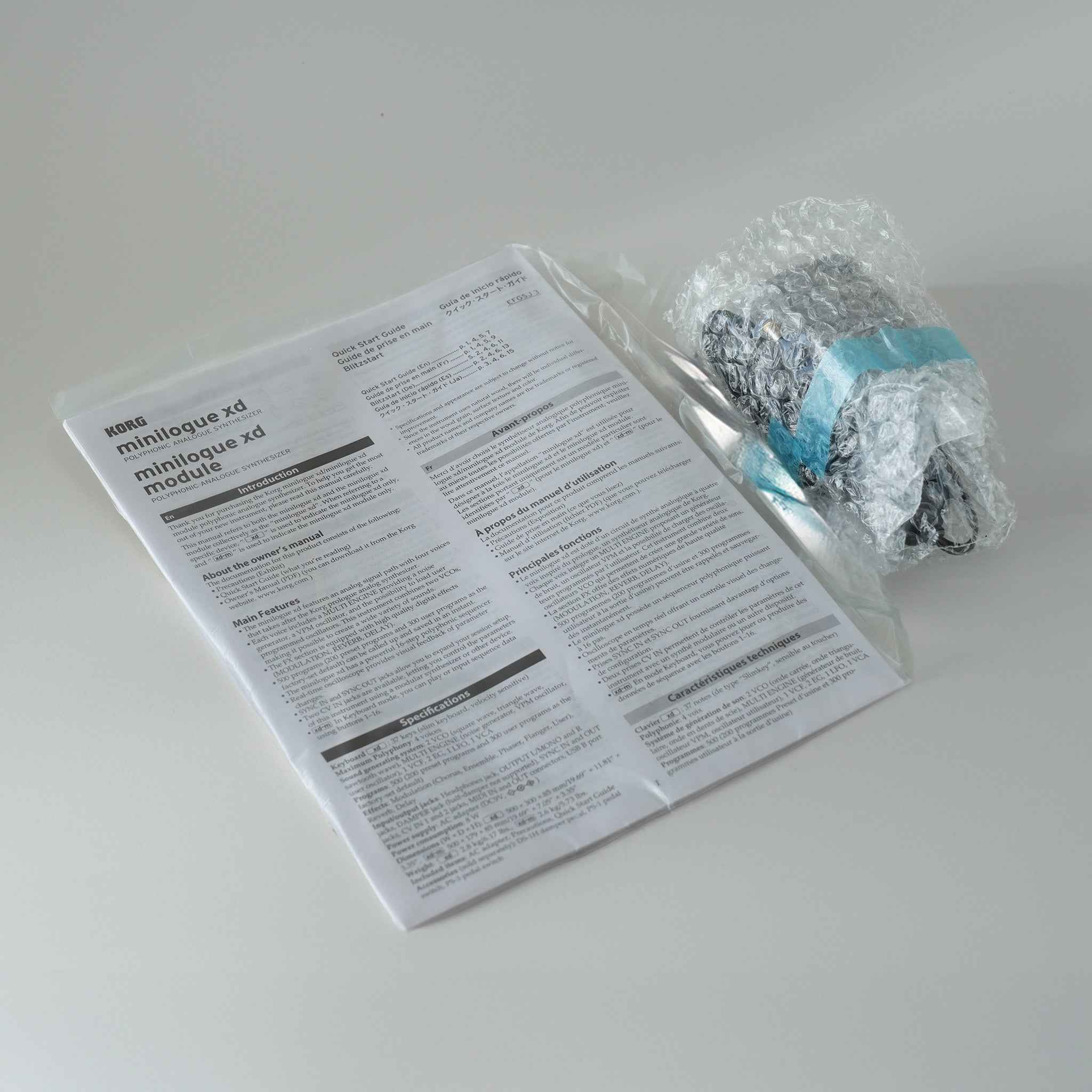 KORG ポリフォニック・アナログ・シンセサイザー【minilogue xd】