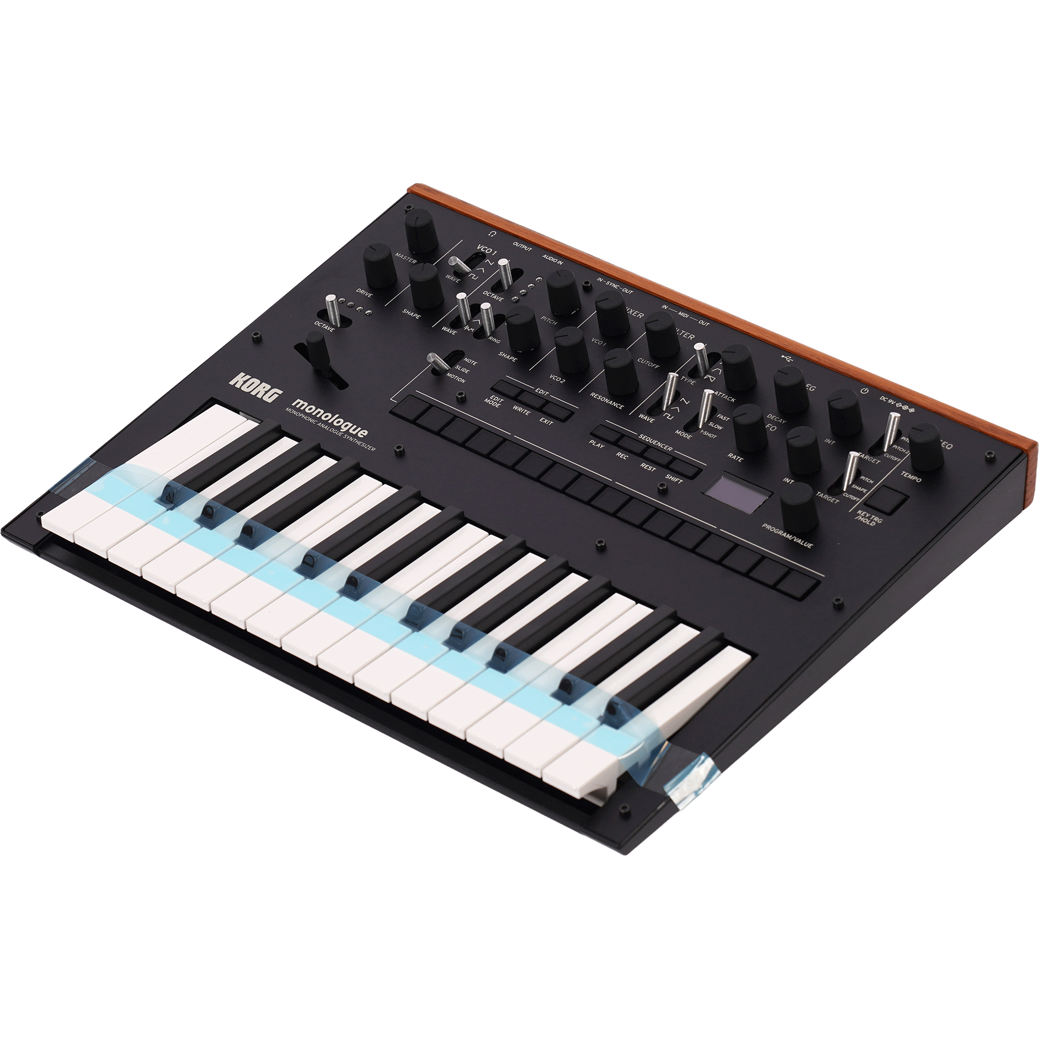 KORG モノフォニック・アナログ・シンセサイザー【monologue BK】
