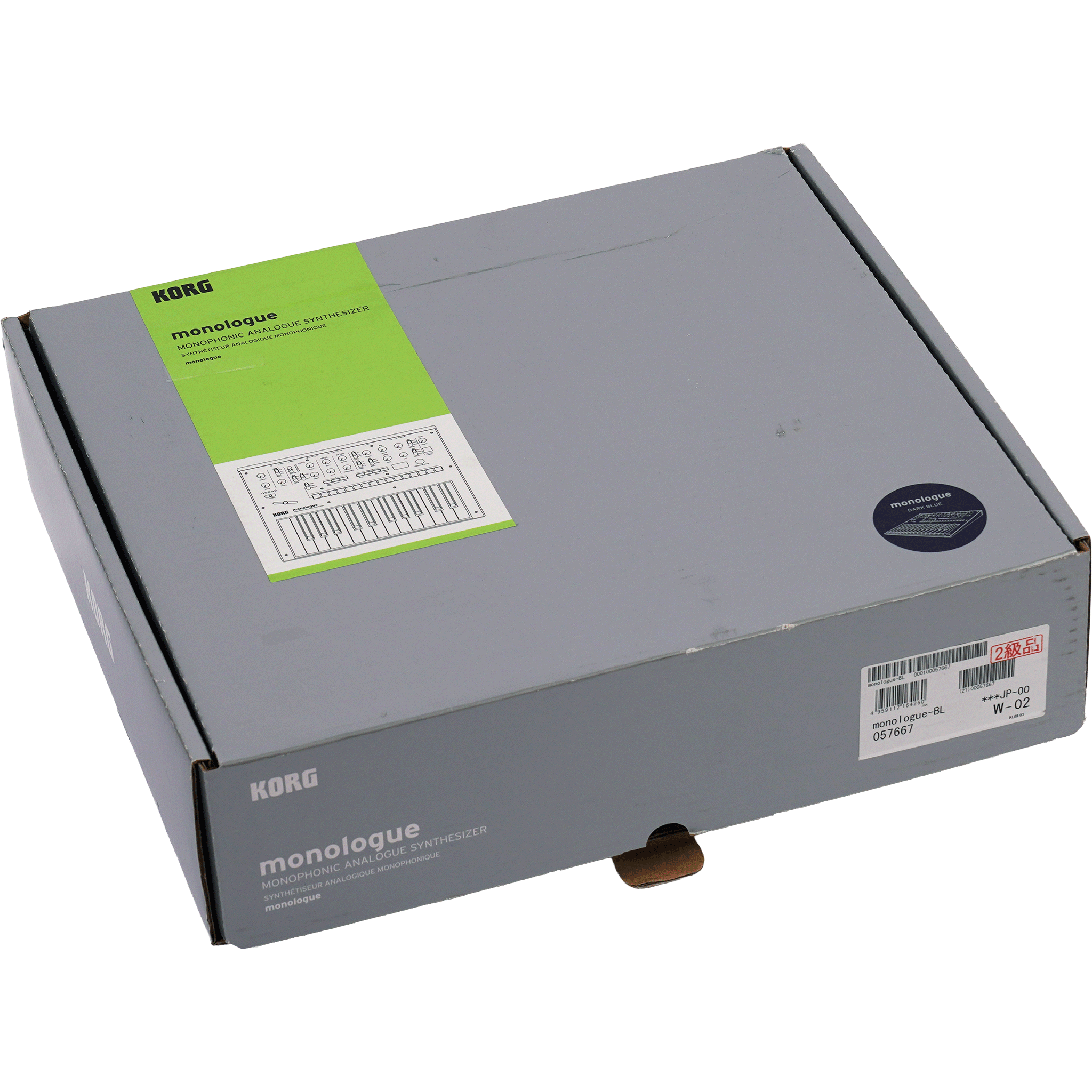 KORG モノフォニック・アナログ・シンセサイザー【monologue BL】