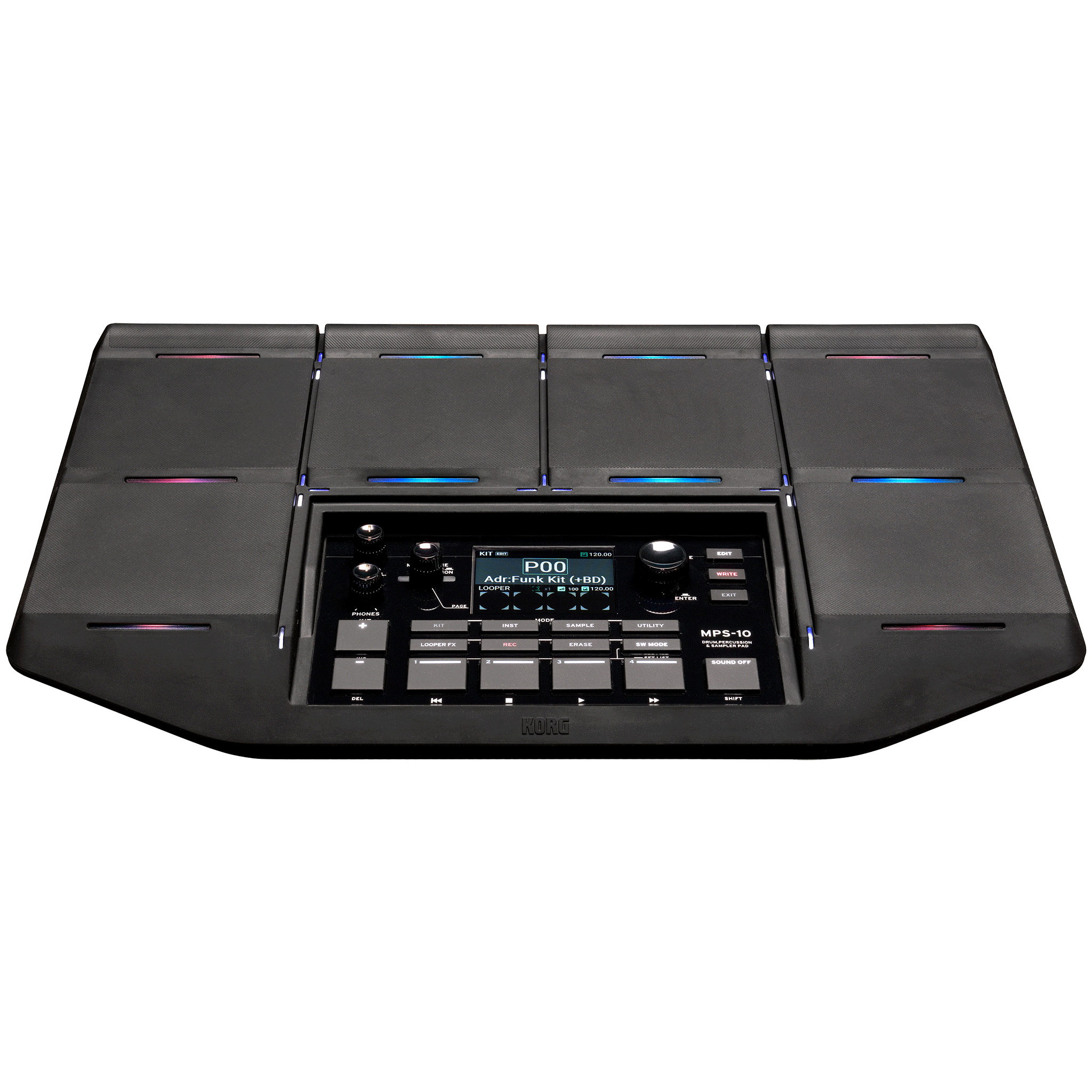 KORG 10個のPADが使いやすい！ドラム・パーカッション・サンプラー【MPS-10】