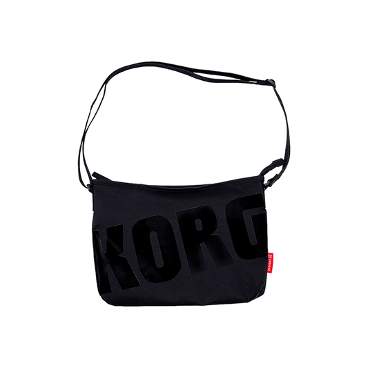 SEQUENZ　KORGロゴサコッシュ・バッグ【SB-KORG-BK】