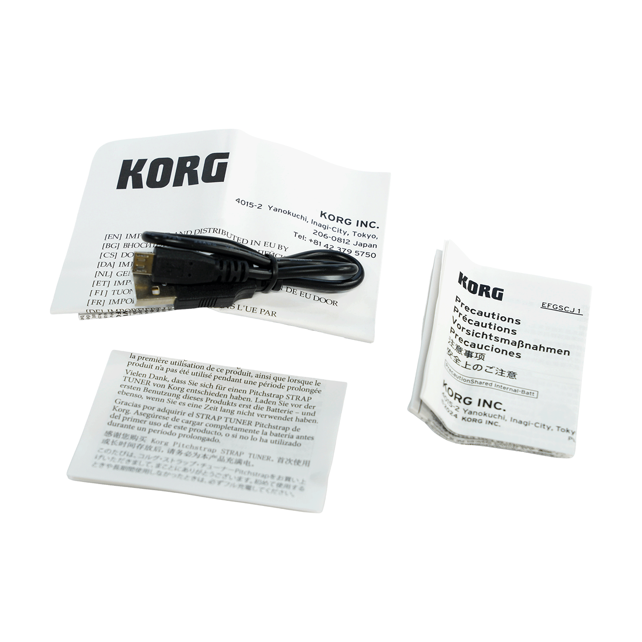 KORG 新発想のギター＆ベース・チューナー【Pitchstrap SV】